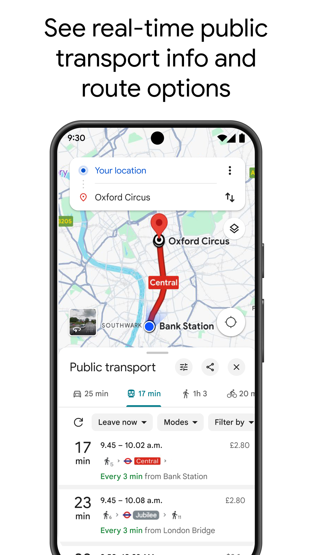 اسکرین شات 2 برنامه گوگل مپس - Google Maps