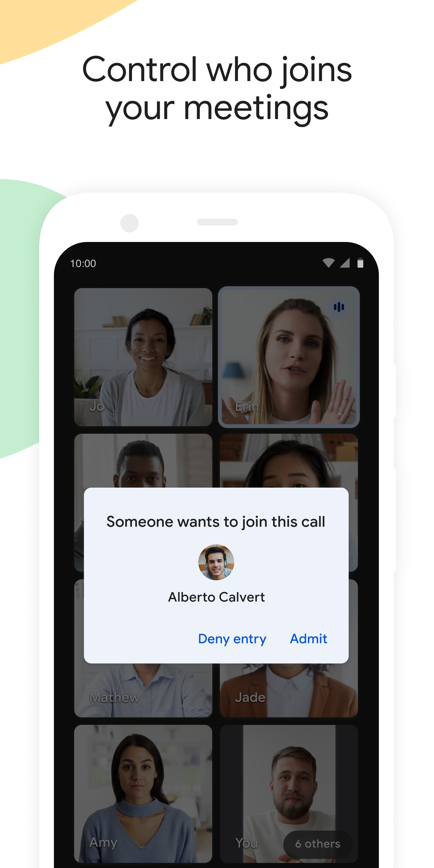 اسکرین شات 2 برنامه گوگل میت (Google Meet)