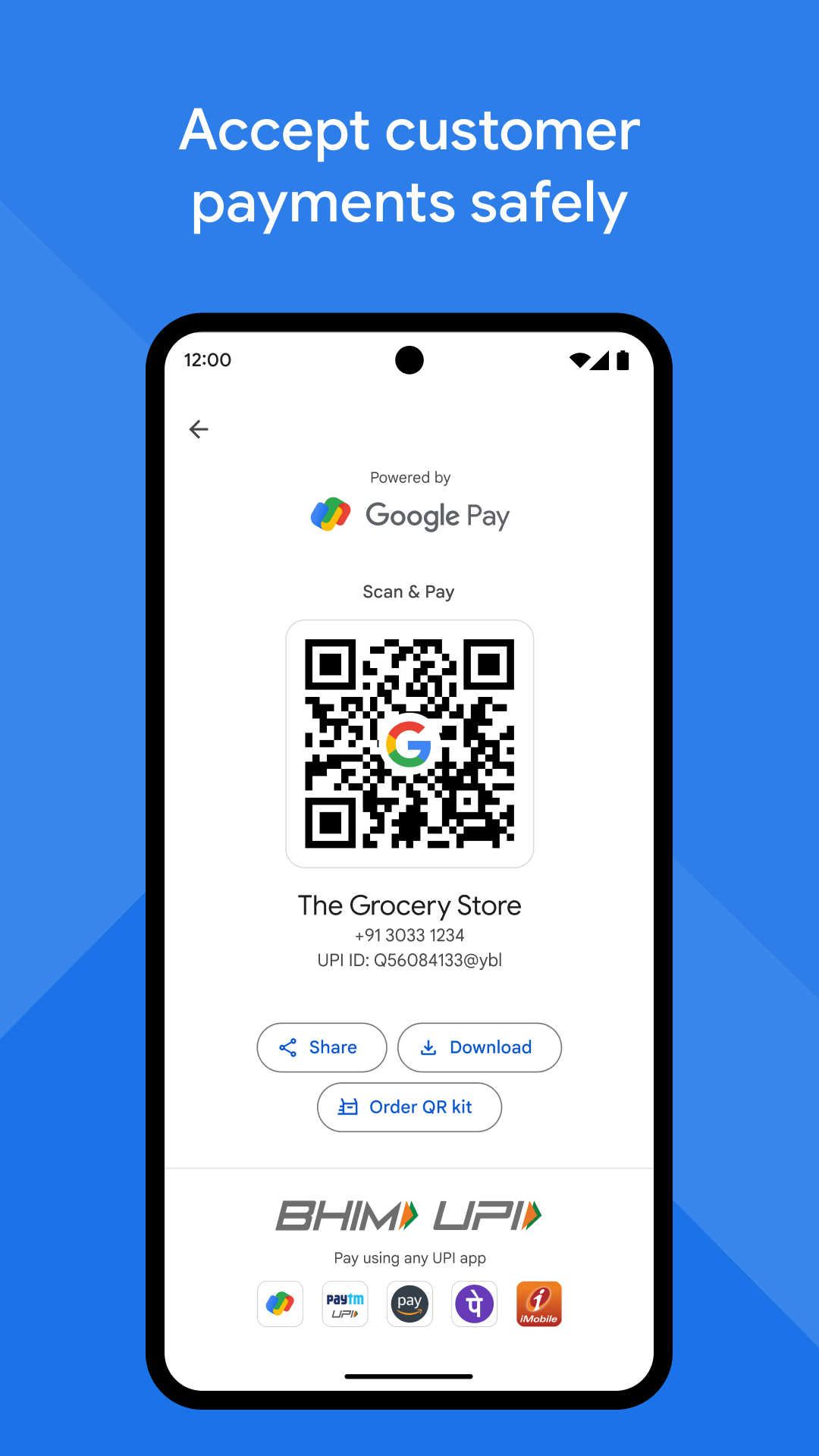 اسکرین شات 1 برنامه Google Pay for Business