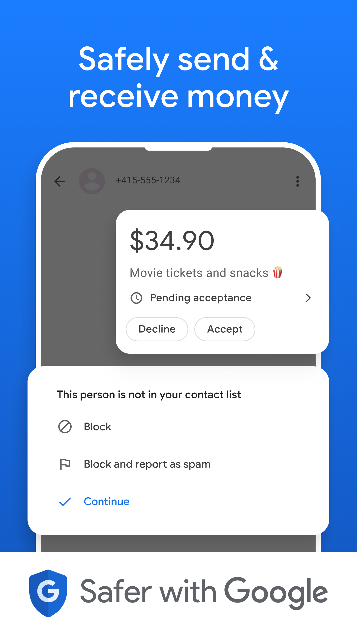 اسکرین شات 3 برنامه Google Pay: Save and Pay