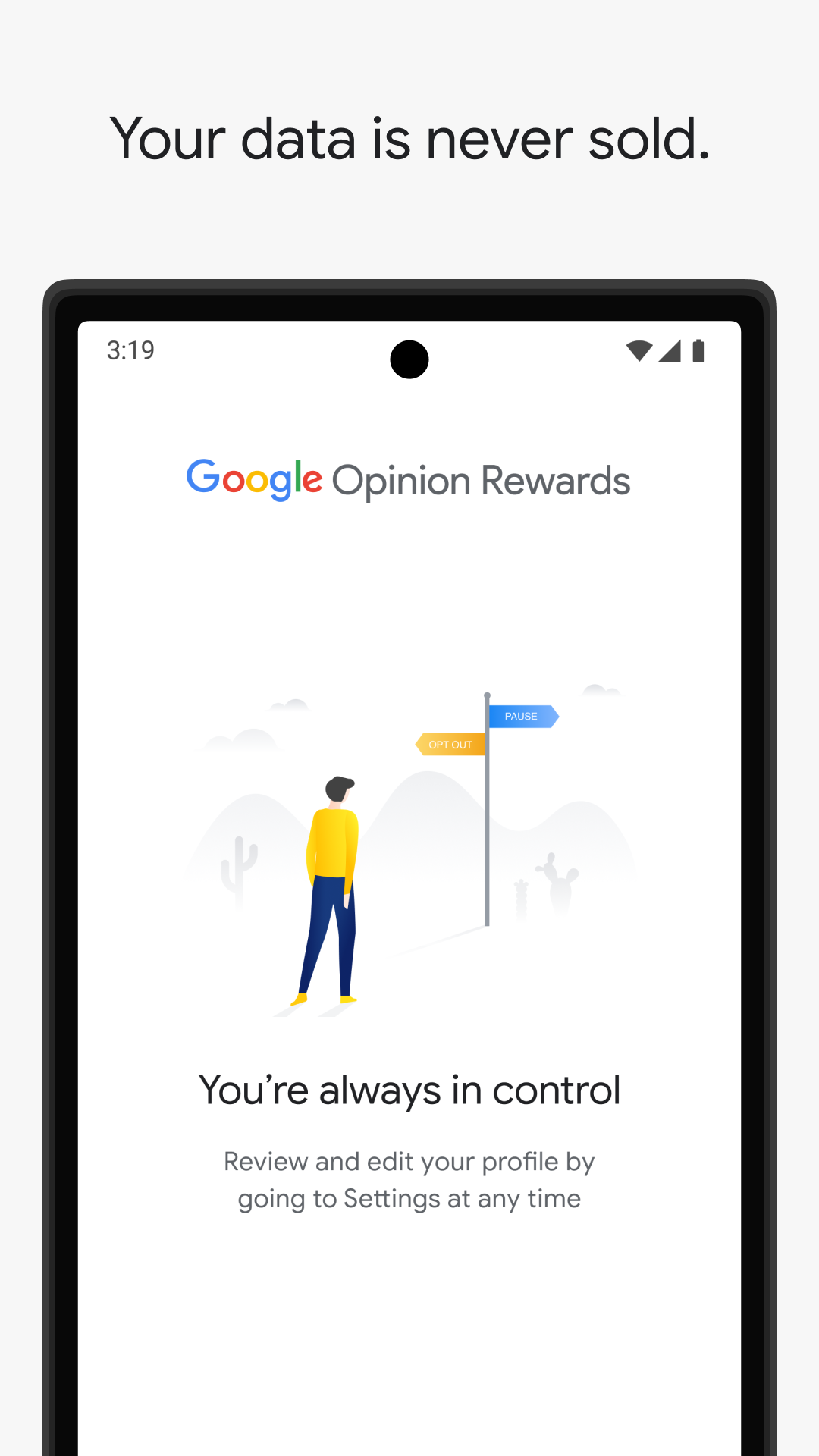 اسکرین شات 4 برنامه Google Opinion Rewards