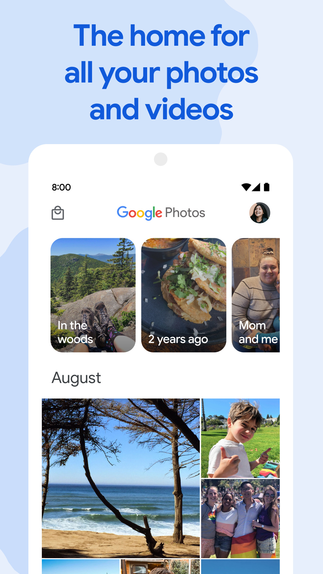اسکرین شات 1 برنامه گوگل فوتوز (Google Photos)