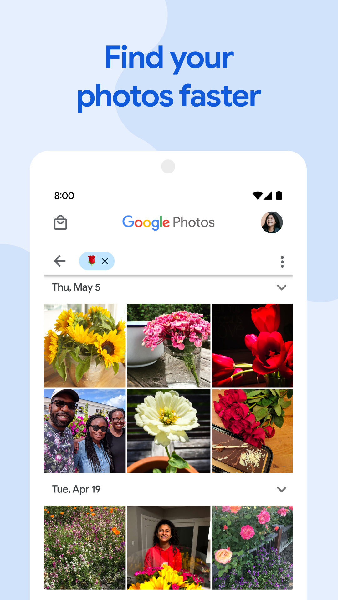 اسکرین شات 5 برنامه گوگل فوتوز (Google Photos)
