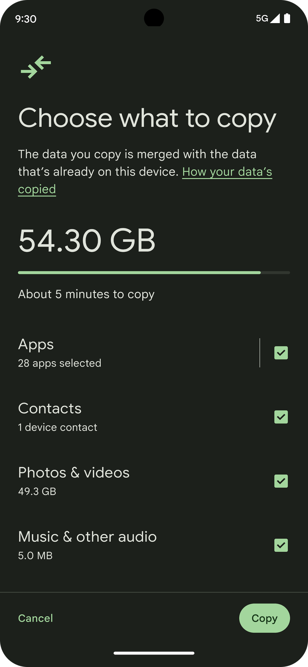 اسکرین شات 2 برنامه Android Switch