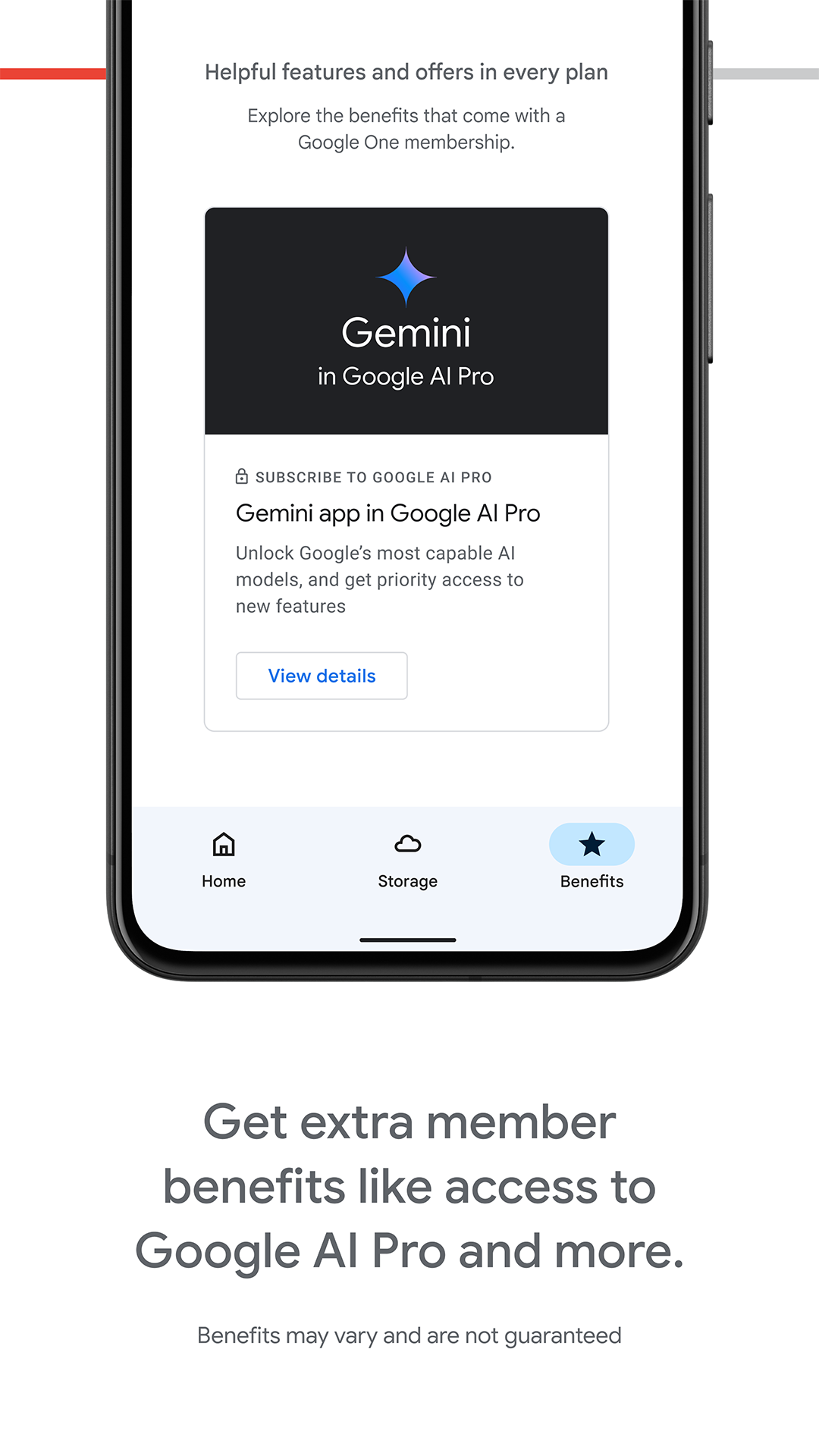 اسکرین شات 4 برنامه Google One