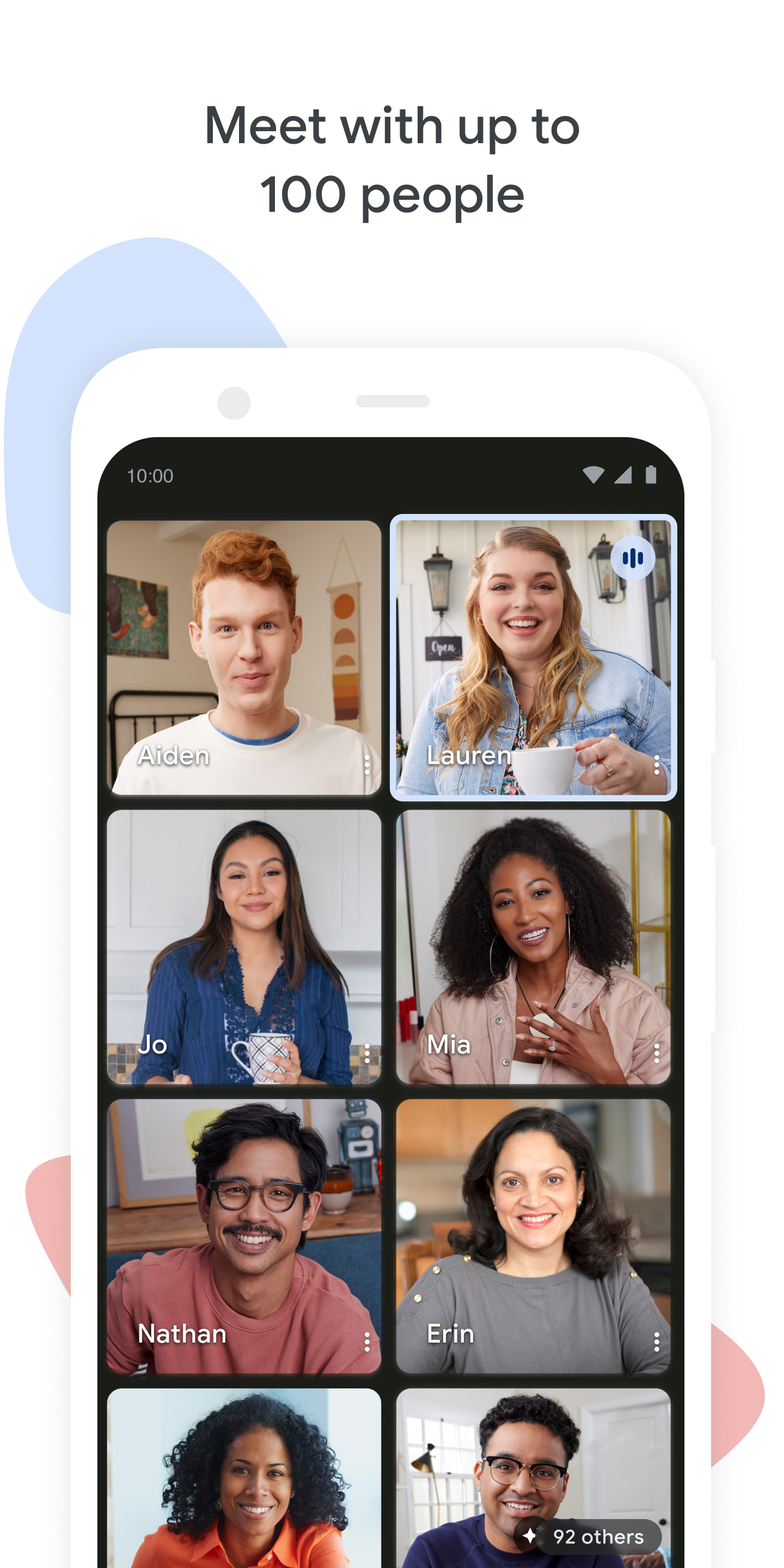 اسکرین شات 5 برنامه Google Meet