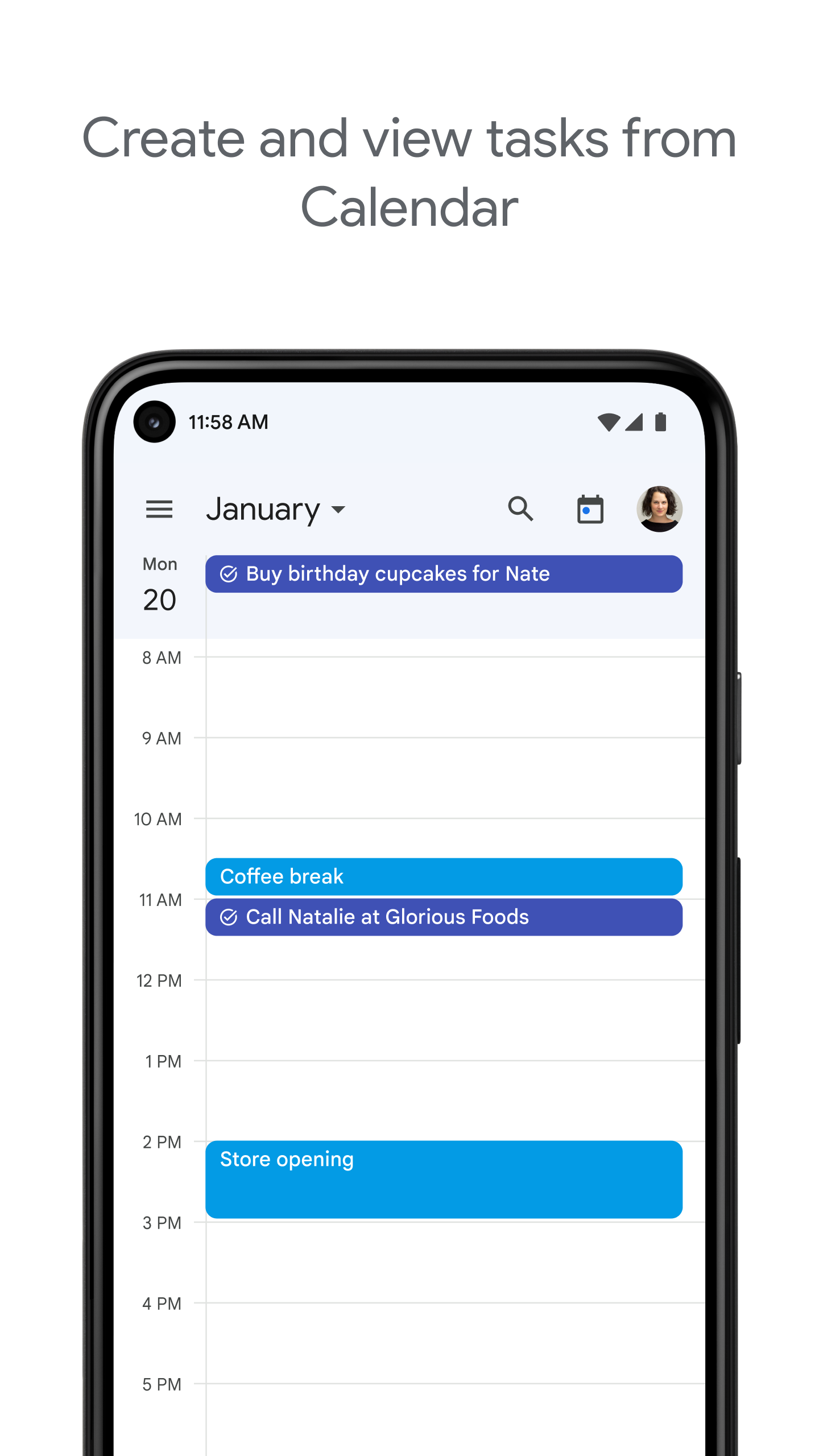اسکرین شات 3 برنامه Google Tasks
