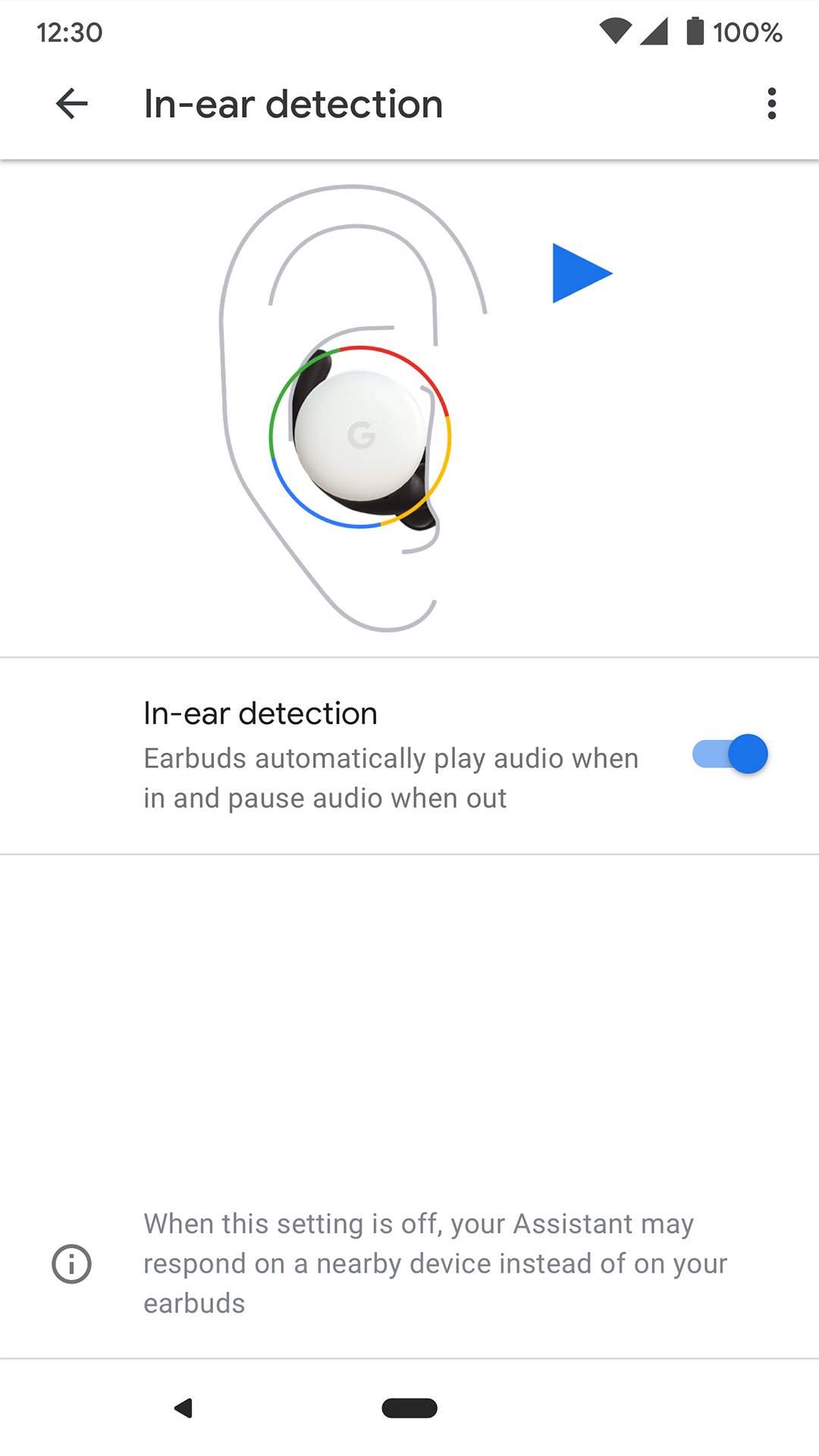 اسکرین شات 5 برنامه Google Pixel Buds