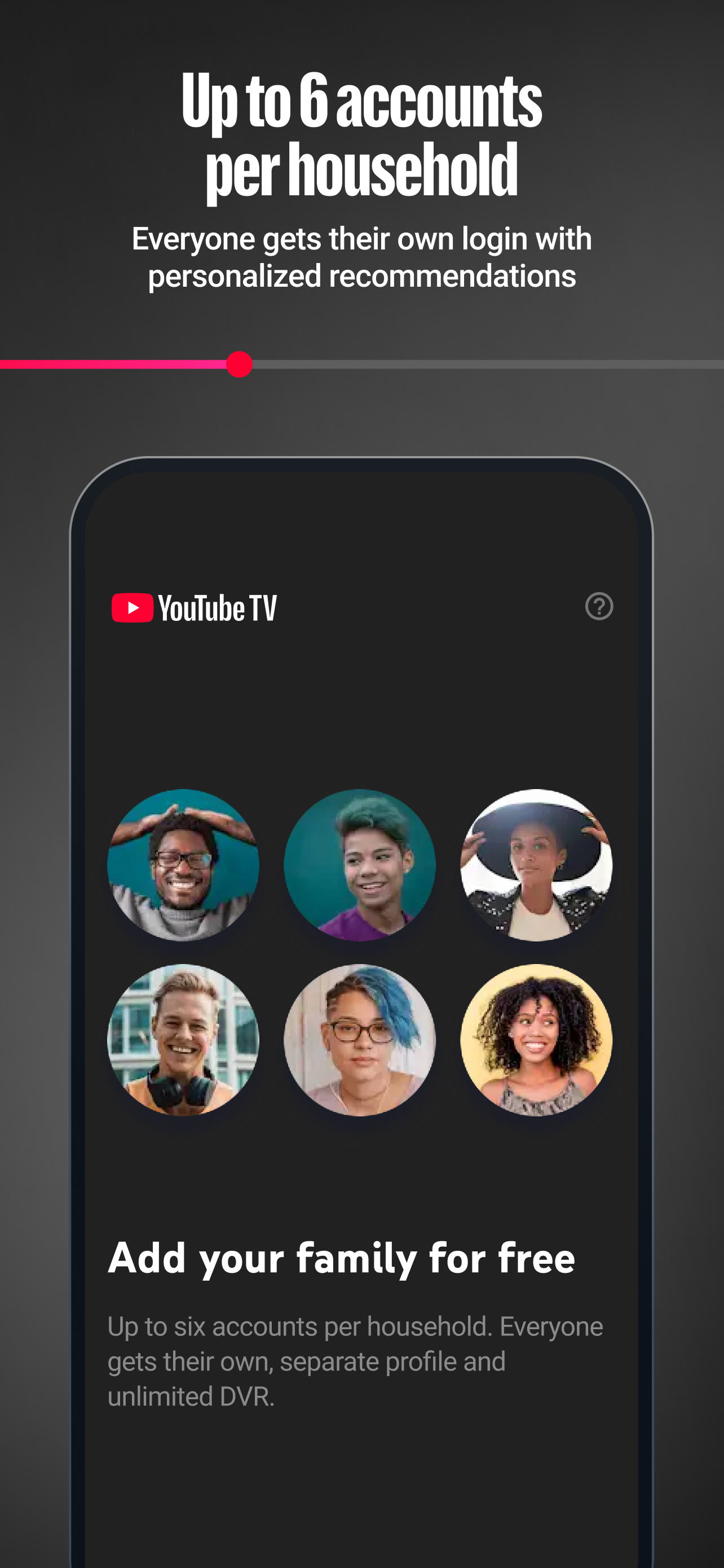 اسکرین شات 3 برنامه YouTube TV: Live TV & more