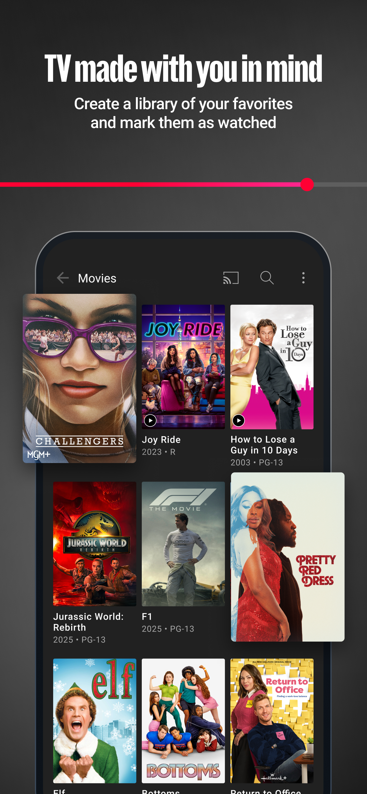 اسکرین شات 5 برنامه YouTube TV: Live TV & more