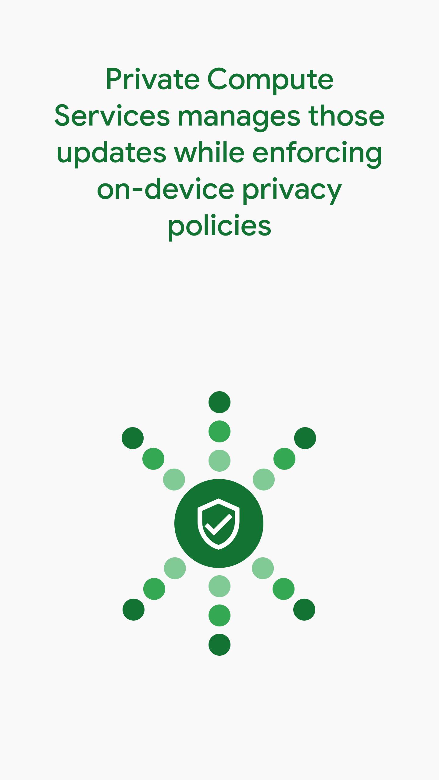 اسکرین شات 4 برنامه Private Compute Services