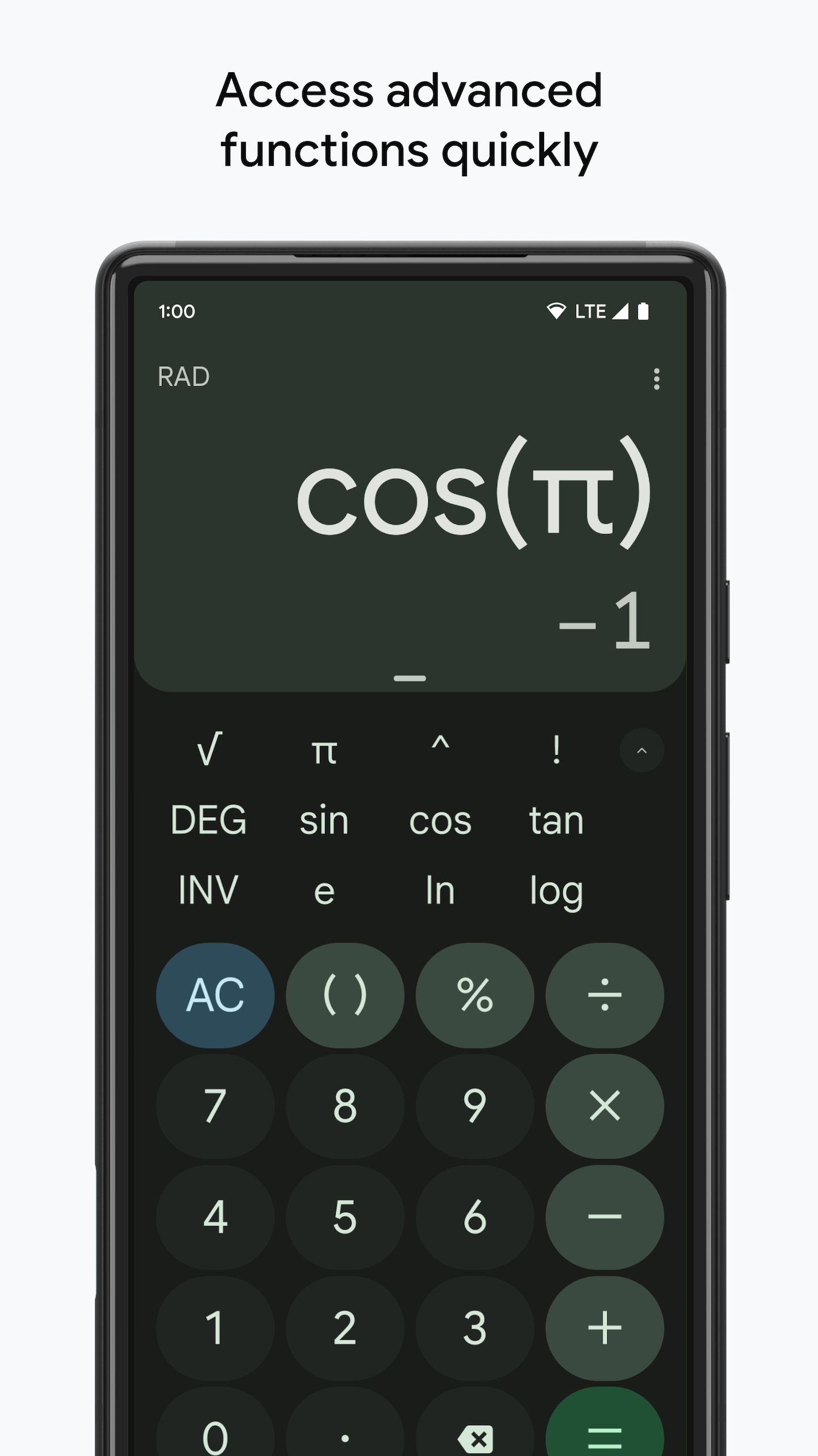 اسکرین شات 2 برنامه Calculator