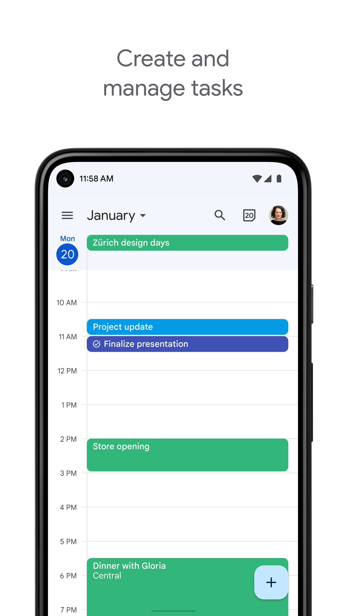 اسکرین شات 4 برنامه Google Calendar