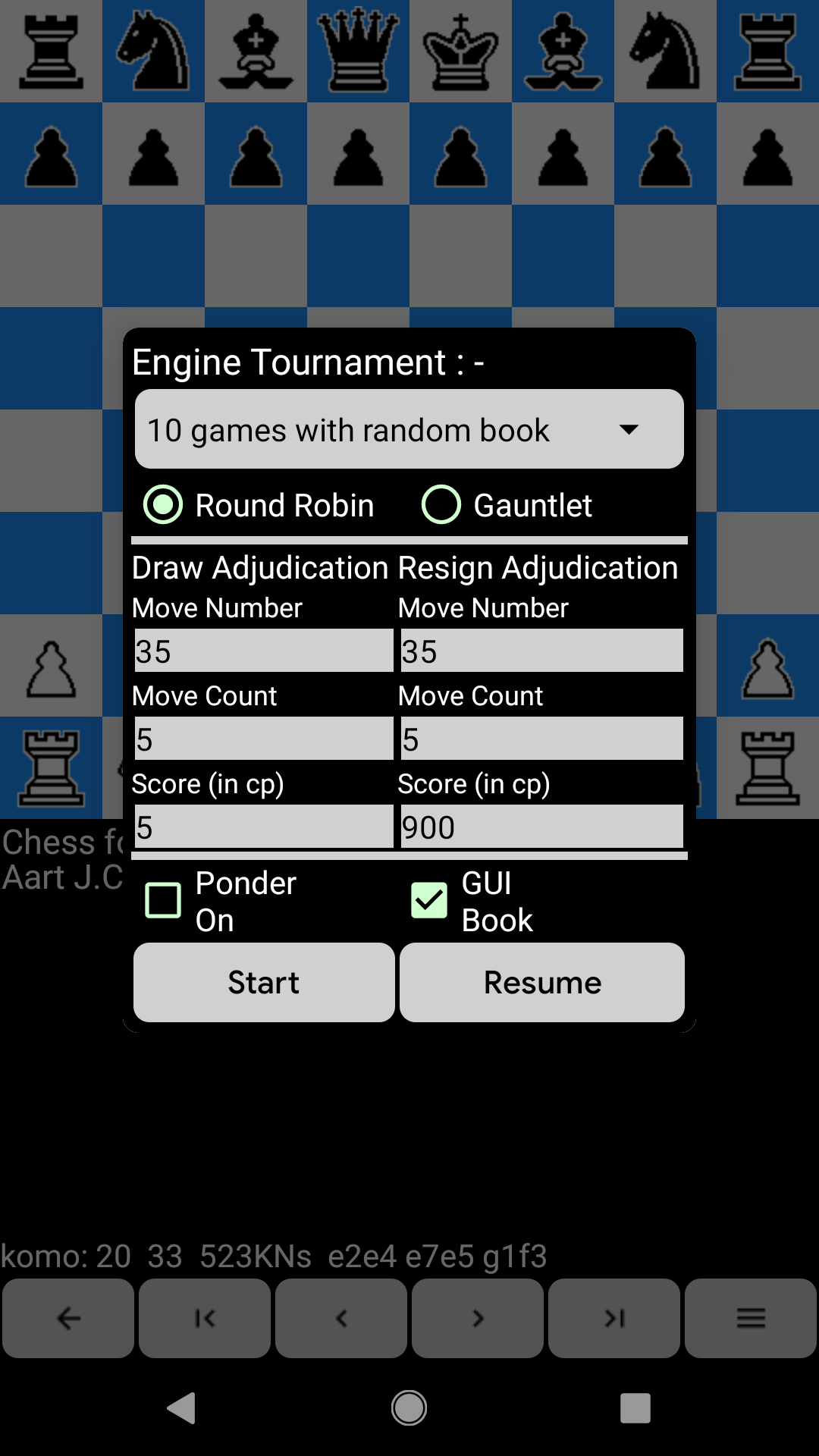 اسکرین شات 7 بازی Chess for Android