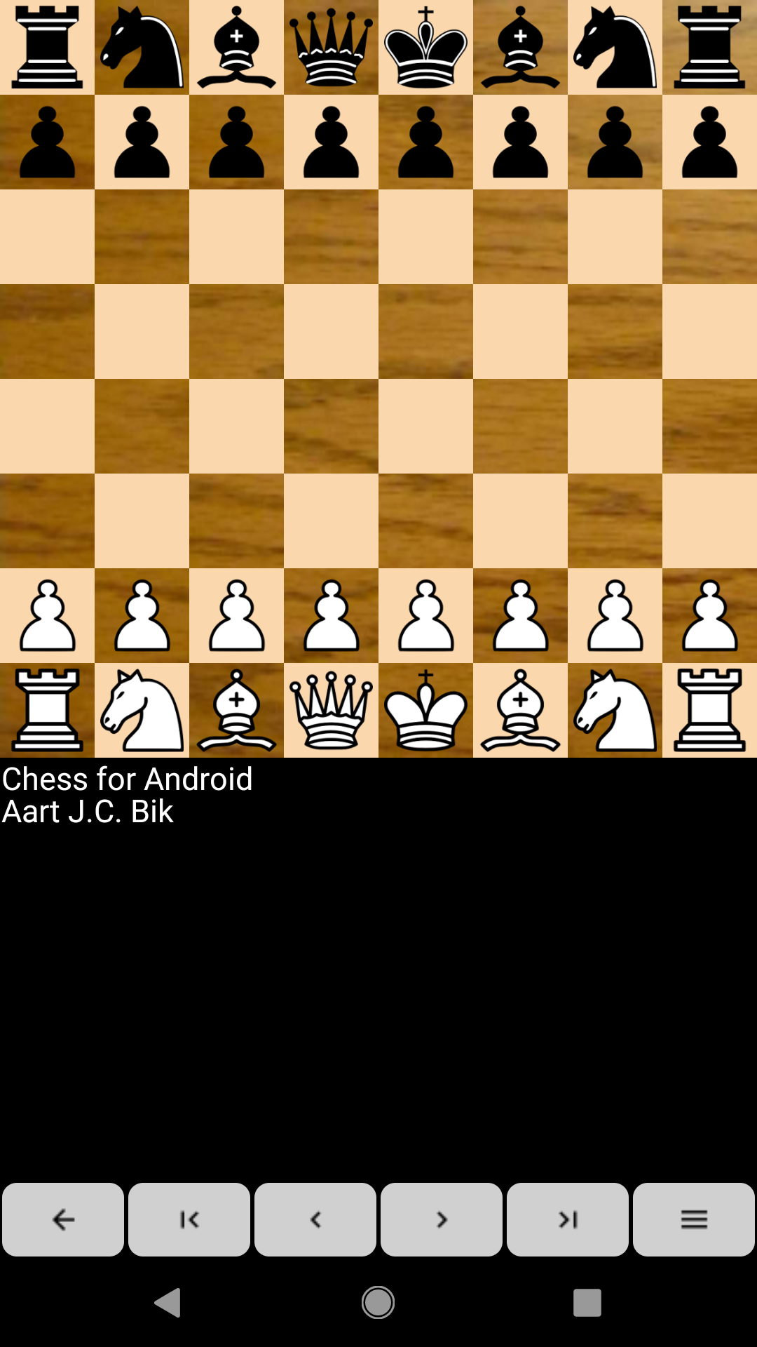 اسکرین شات 1 بازی Chess for Android