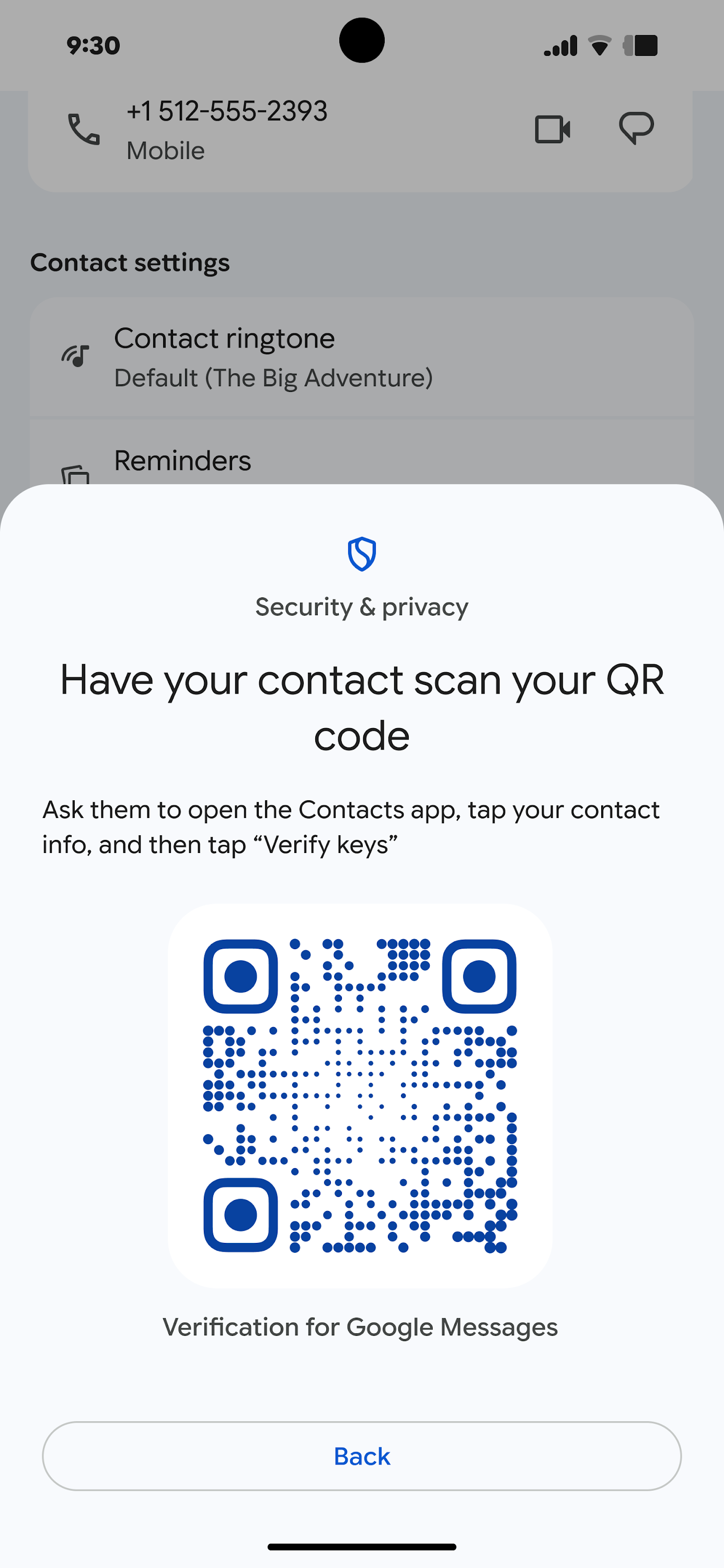 اسکرین شات 3 برنامه Android System Key Verifier
