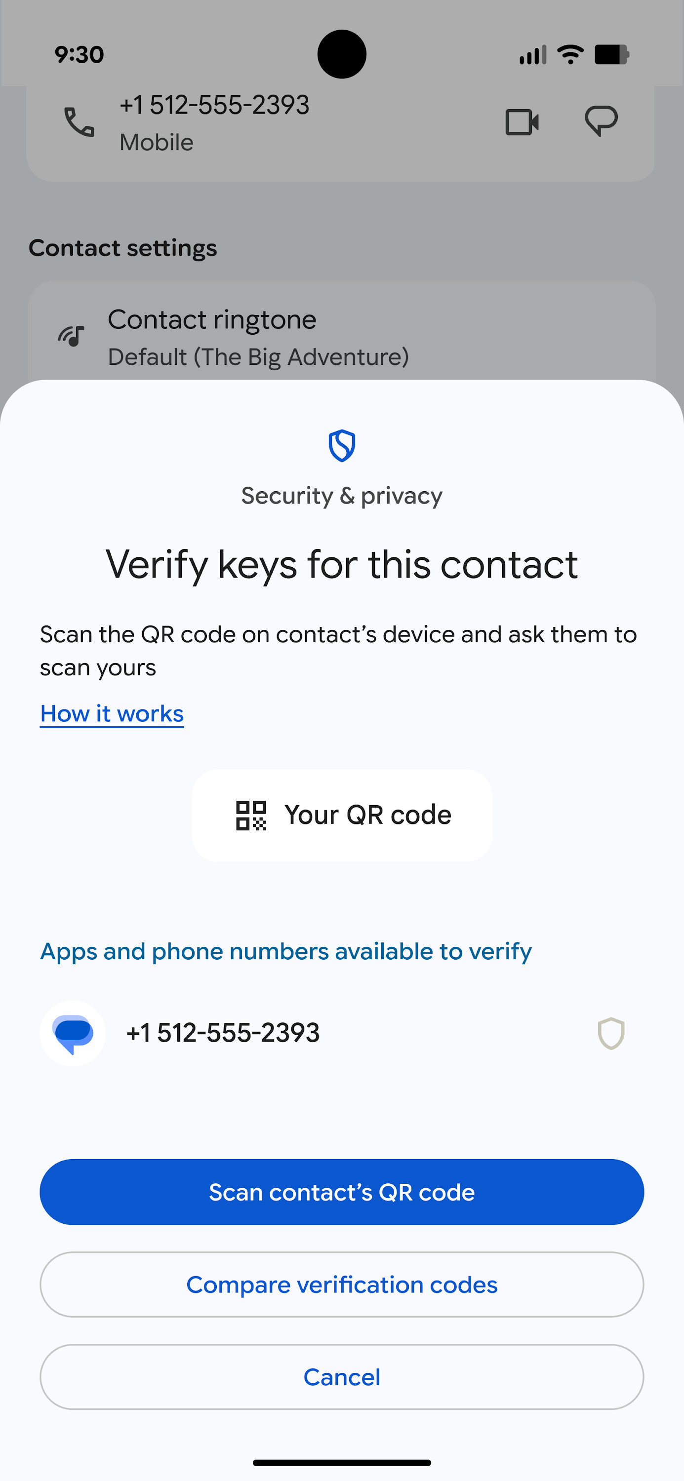 اسکرین شات 1 برنامه Android System Key Verifier