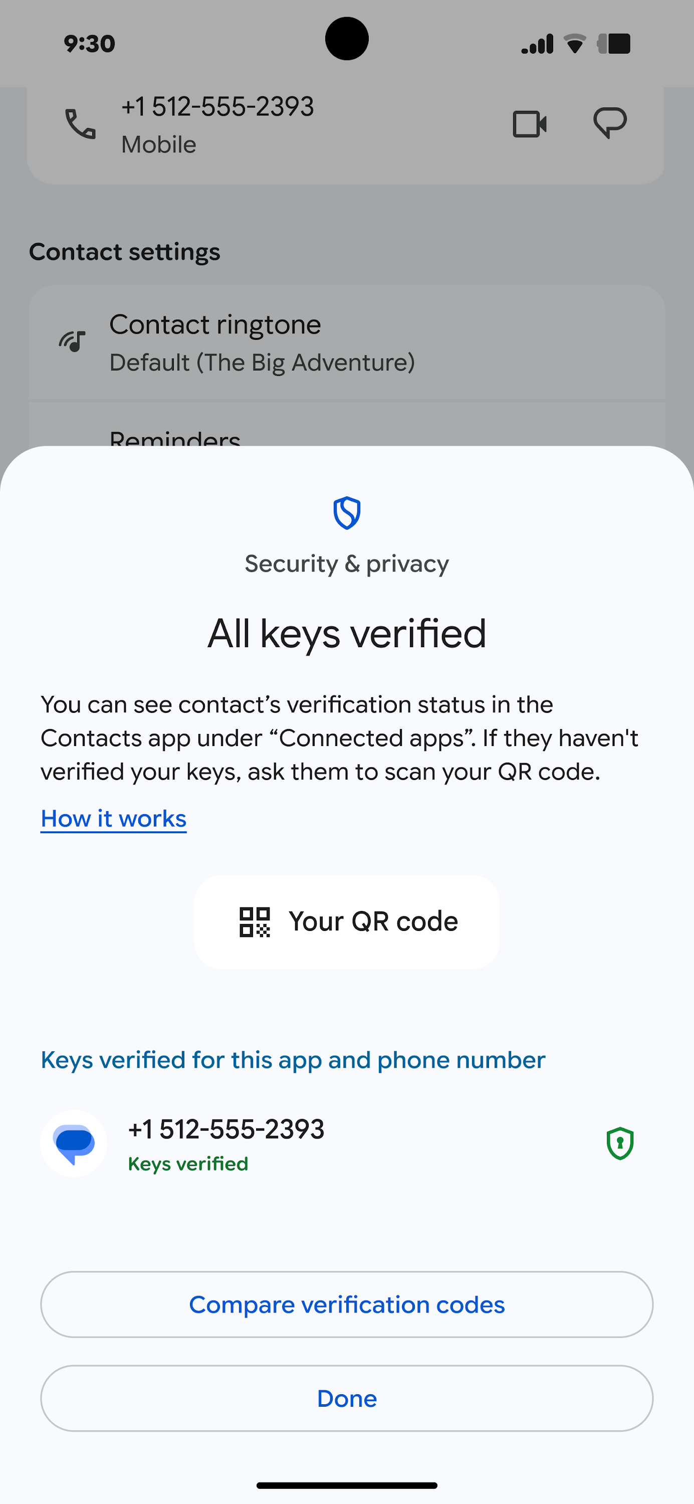اسکرین شات 3 برنامه Android System Key Verifier