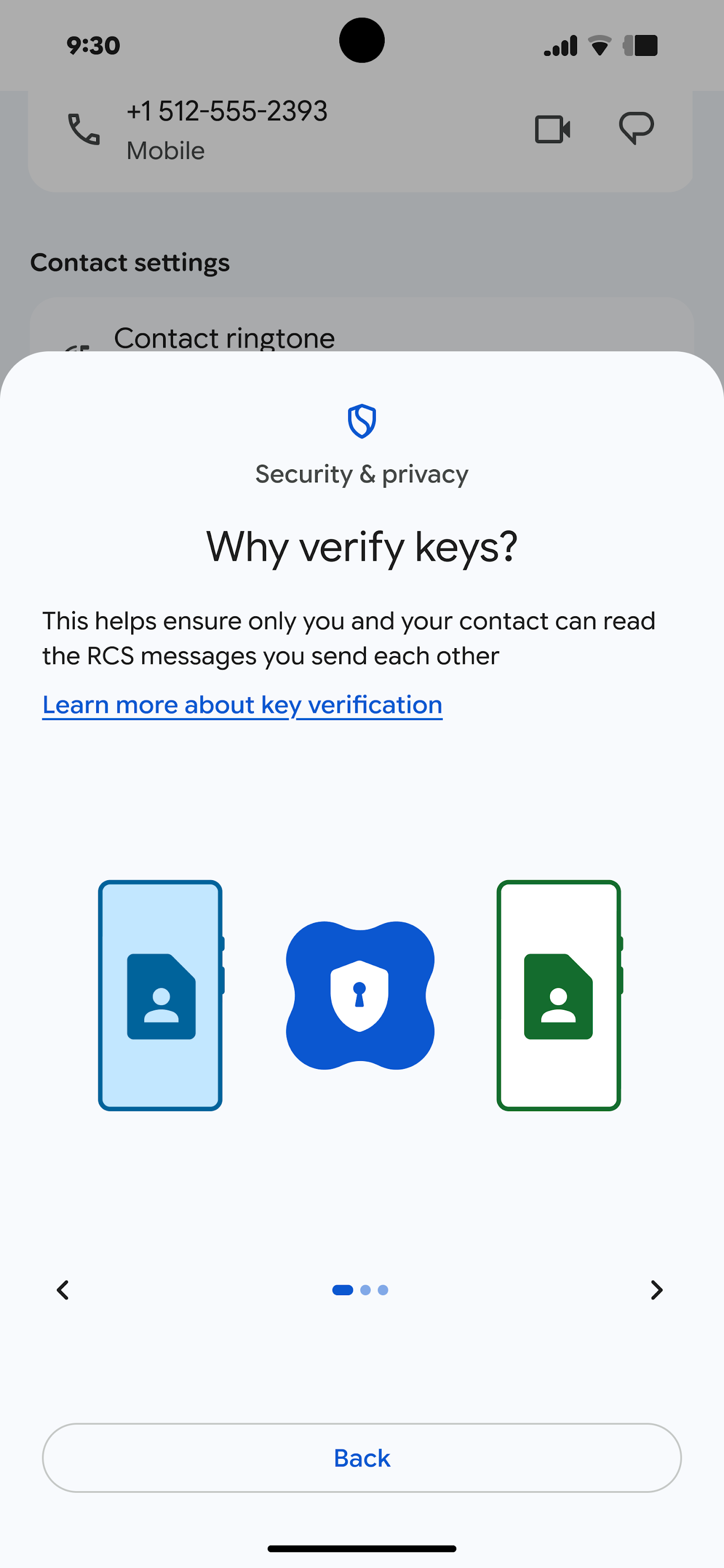 اسکرین شات 1 برنامه Android System Key Verifier