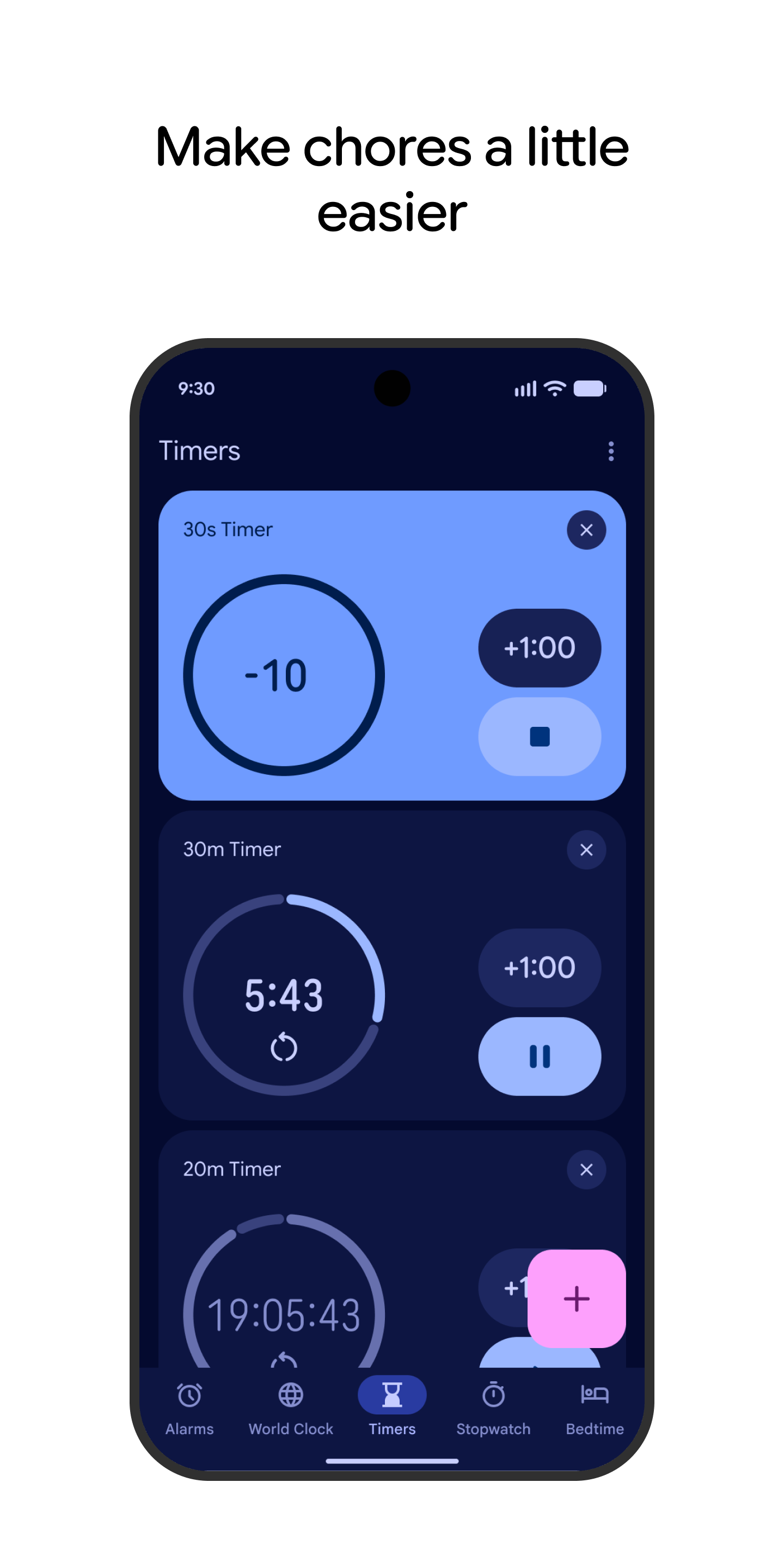 اسکرین شات 4 برنامه Clock
