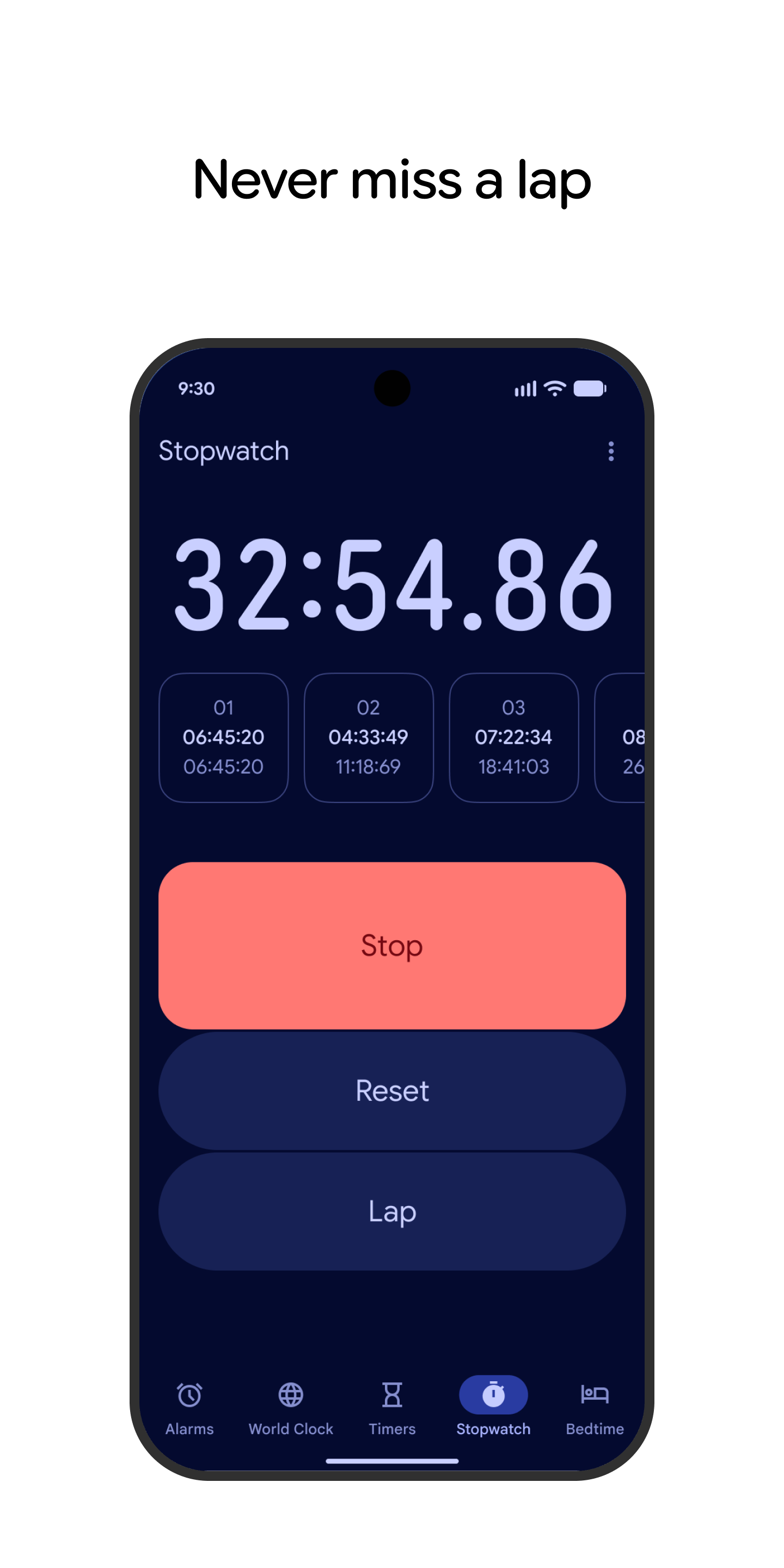 اسکرین شات 5 برنامه Clock