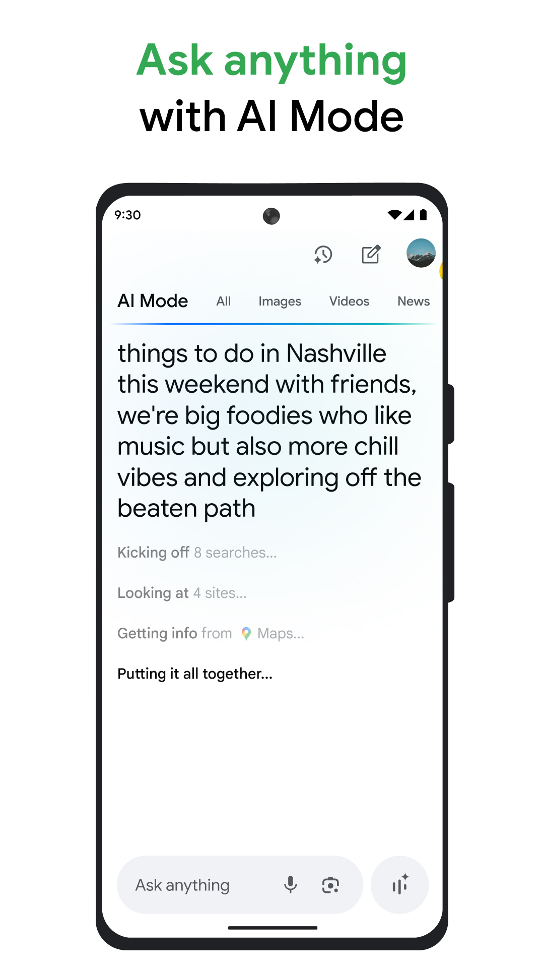 اسکرین شات 3 برنامه گوگل (Google)