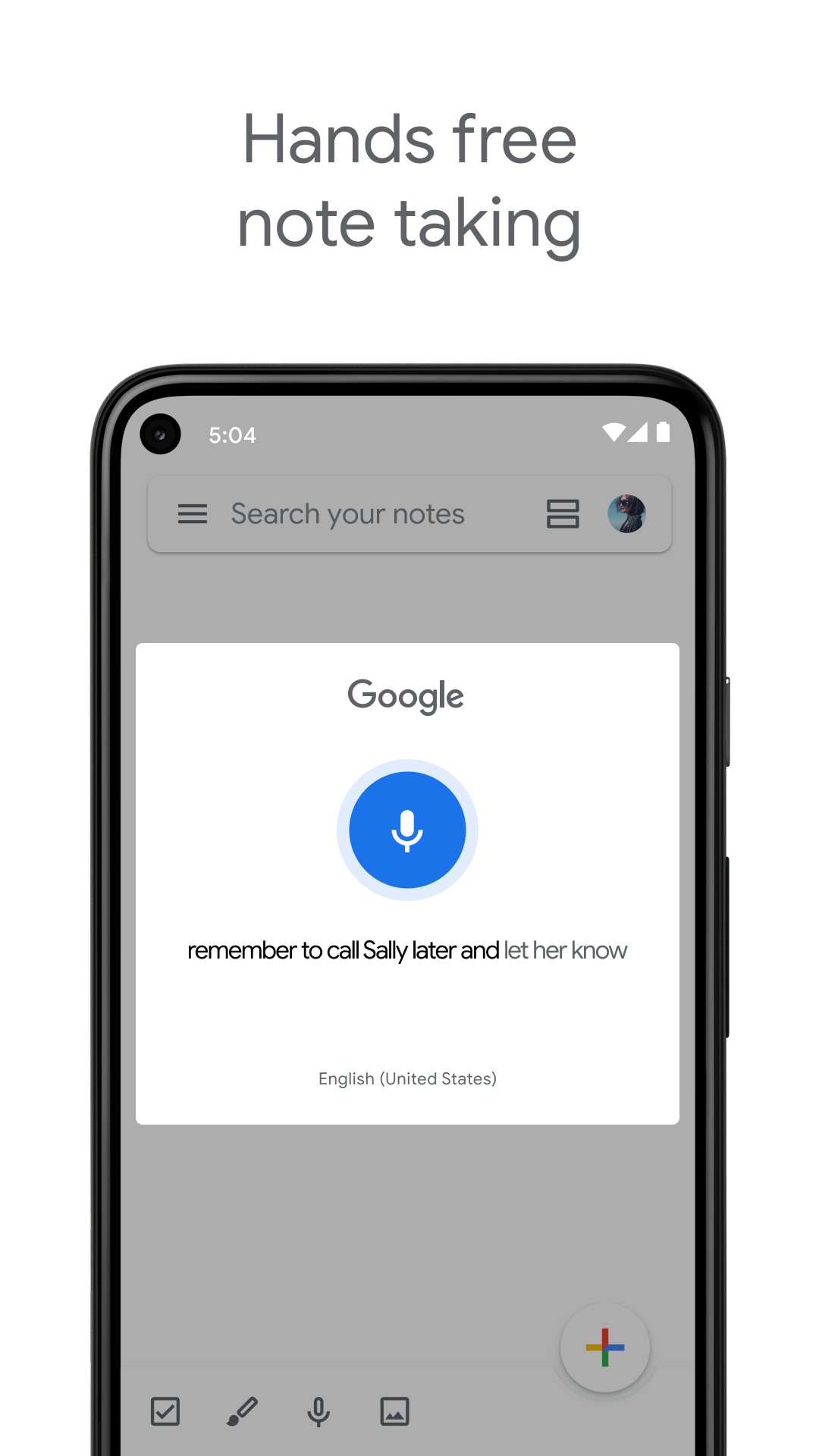 اسکرین شات 4 برنامه Google Keep - Notes and lists