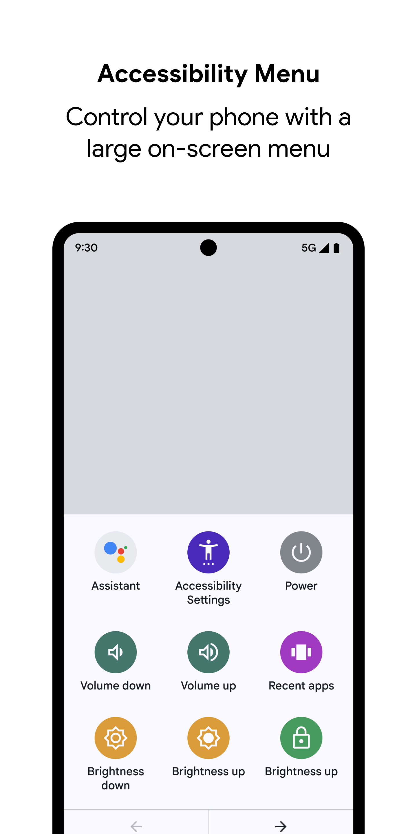 اسکرین شات 4 برنامه Android Accessibility Suite