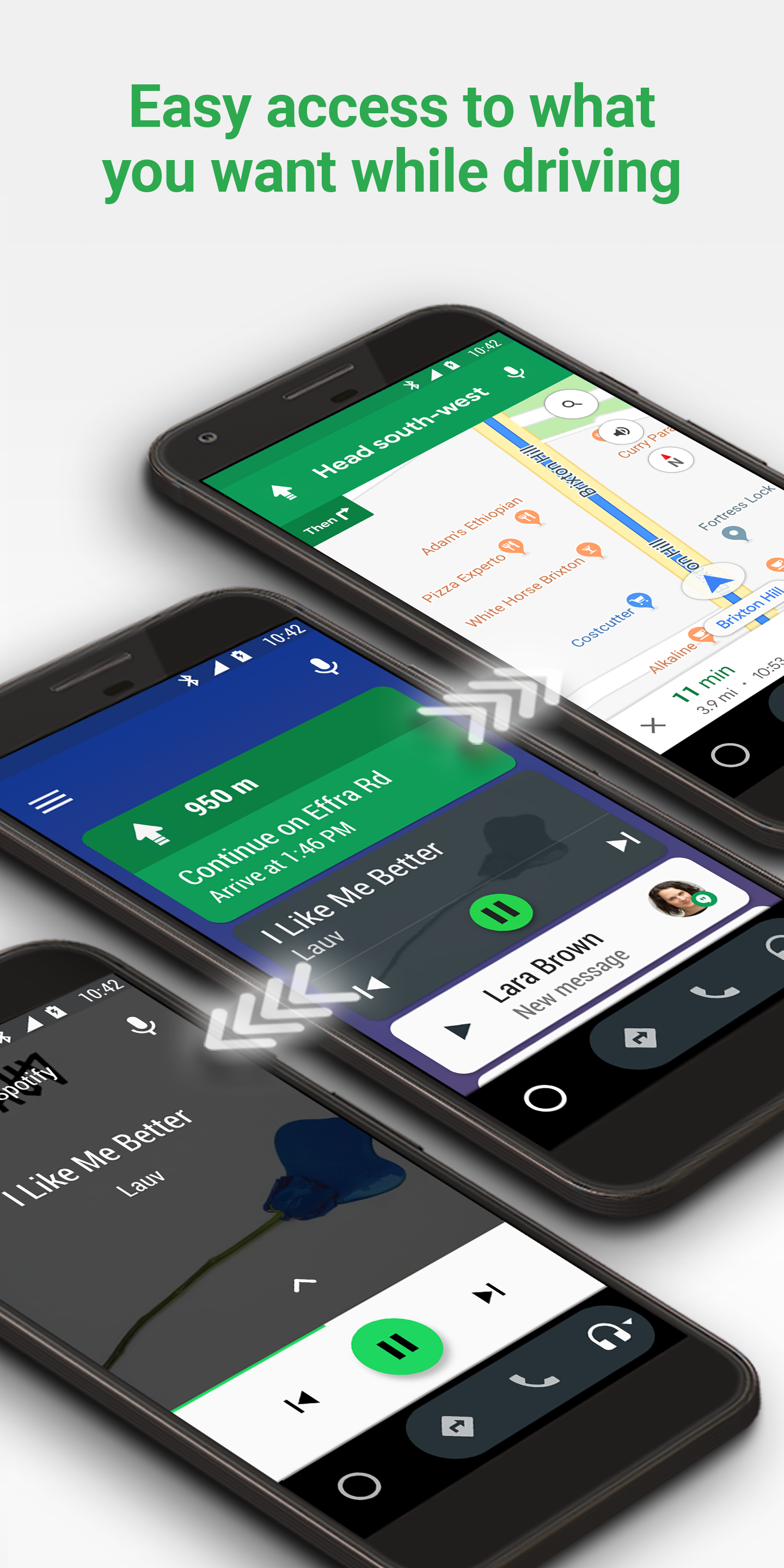 اسکرین شات 5 برنامه Android Auto