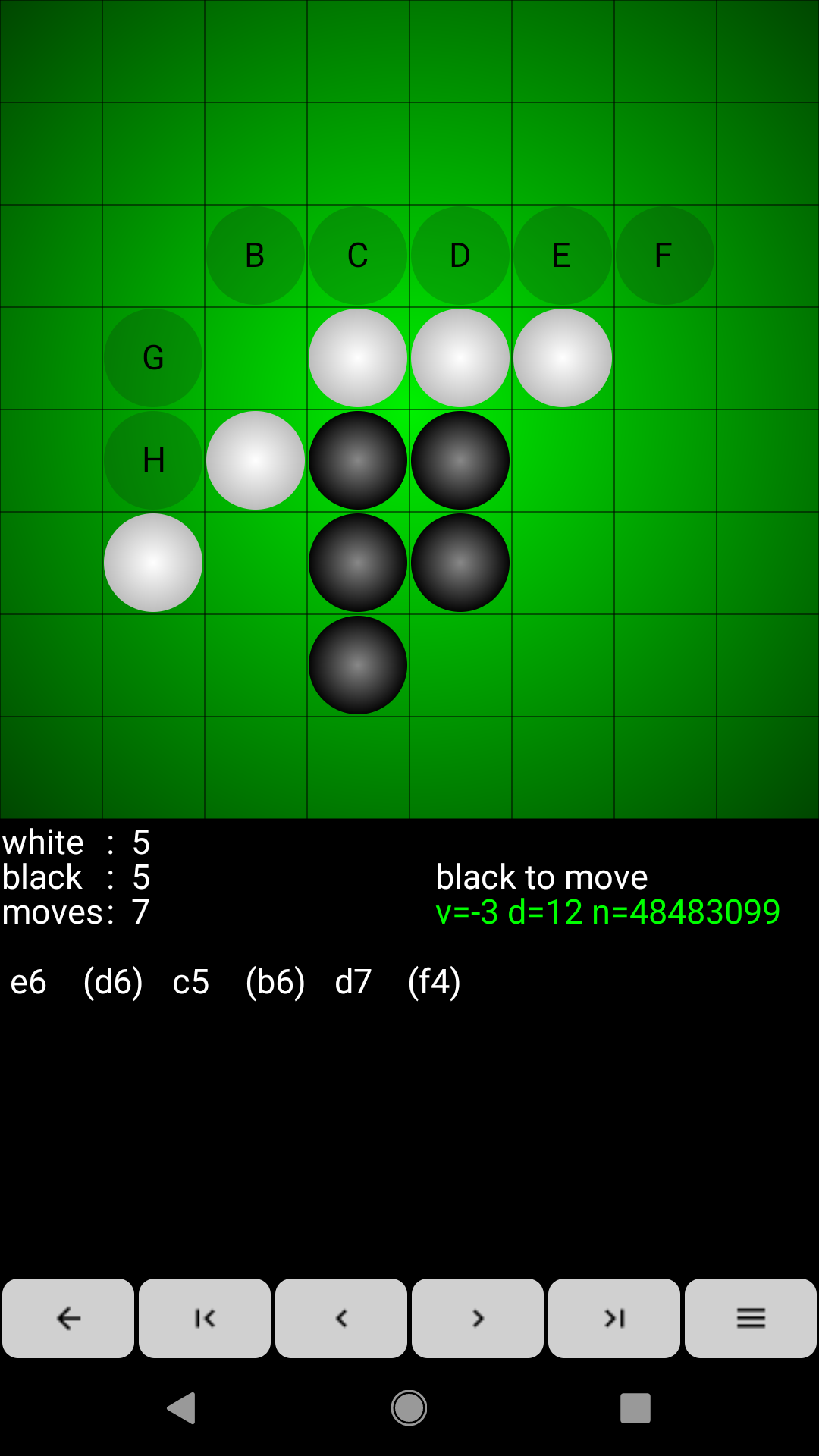 اسکرین شات 2 بازی Reversi for Android
