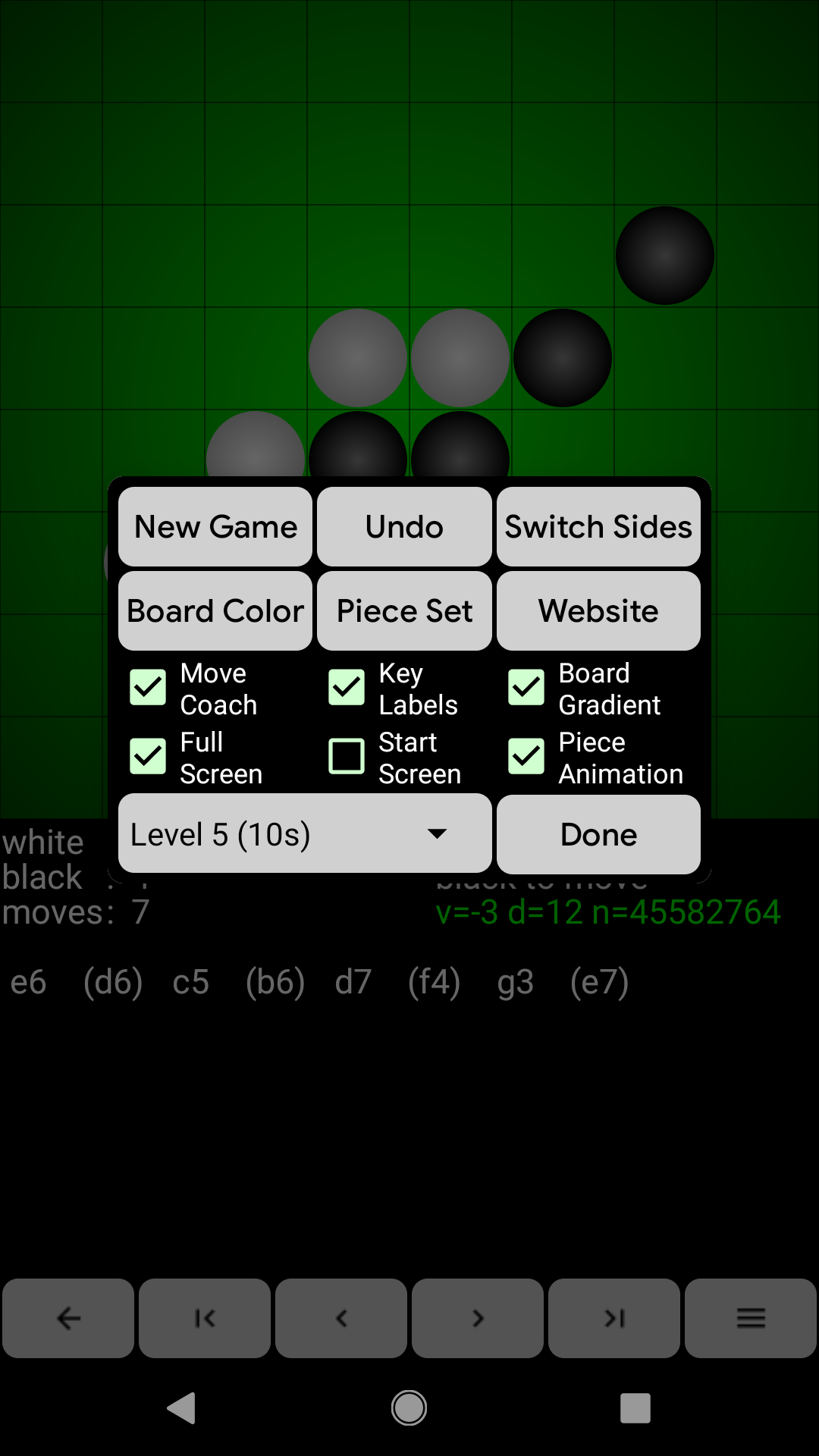 اسکرین شات 3 بازی Reversi for Android