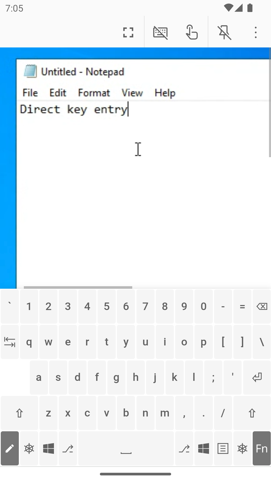 اسکرین شات 5 برنامه Chrome Remote Desktop