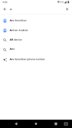 اسکرین شات 5 برنامه Google Cloud Search