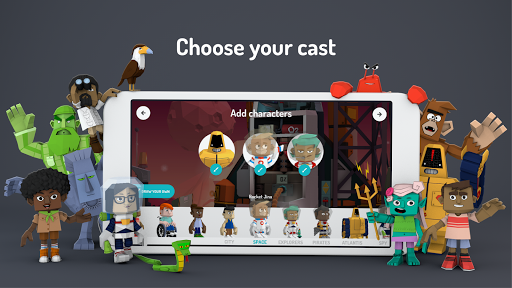 اسکرین شات 2 بازی Toontastic 3D