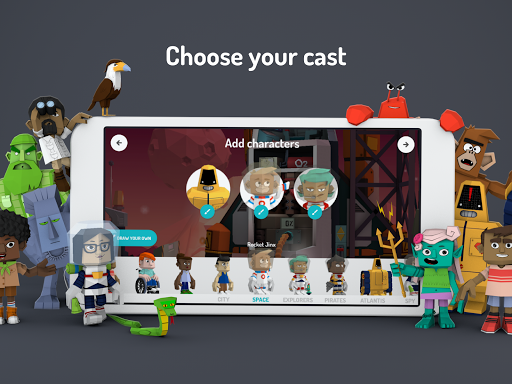 اسکرین شات 7 بازی Toontastic 3D