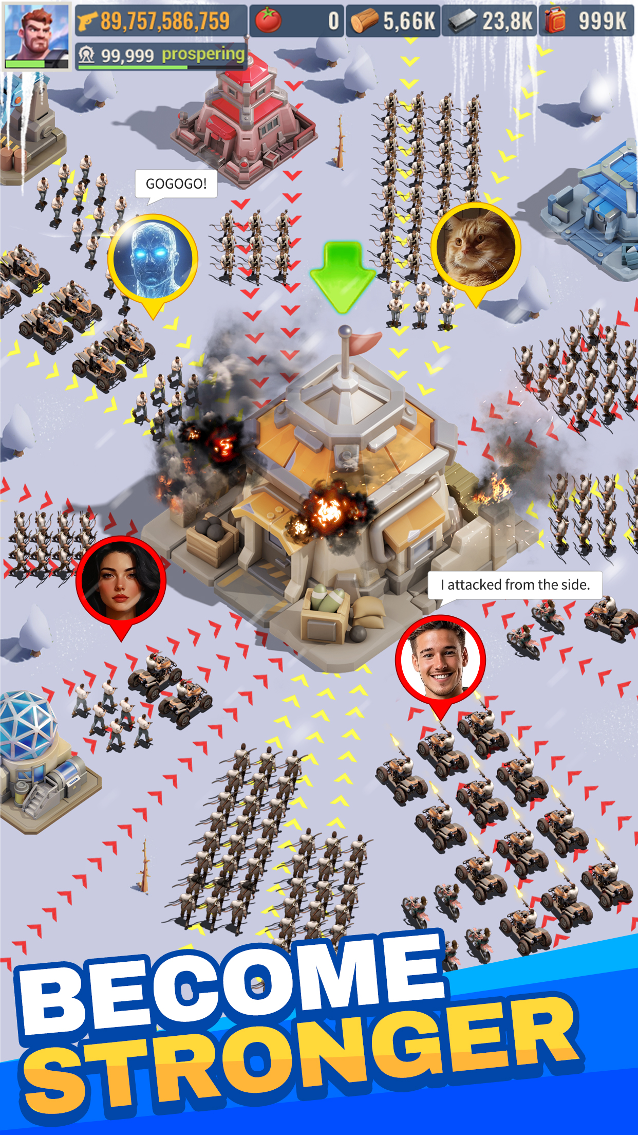 اسکرین شات 6 بازی Shot War: Frozen Survival