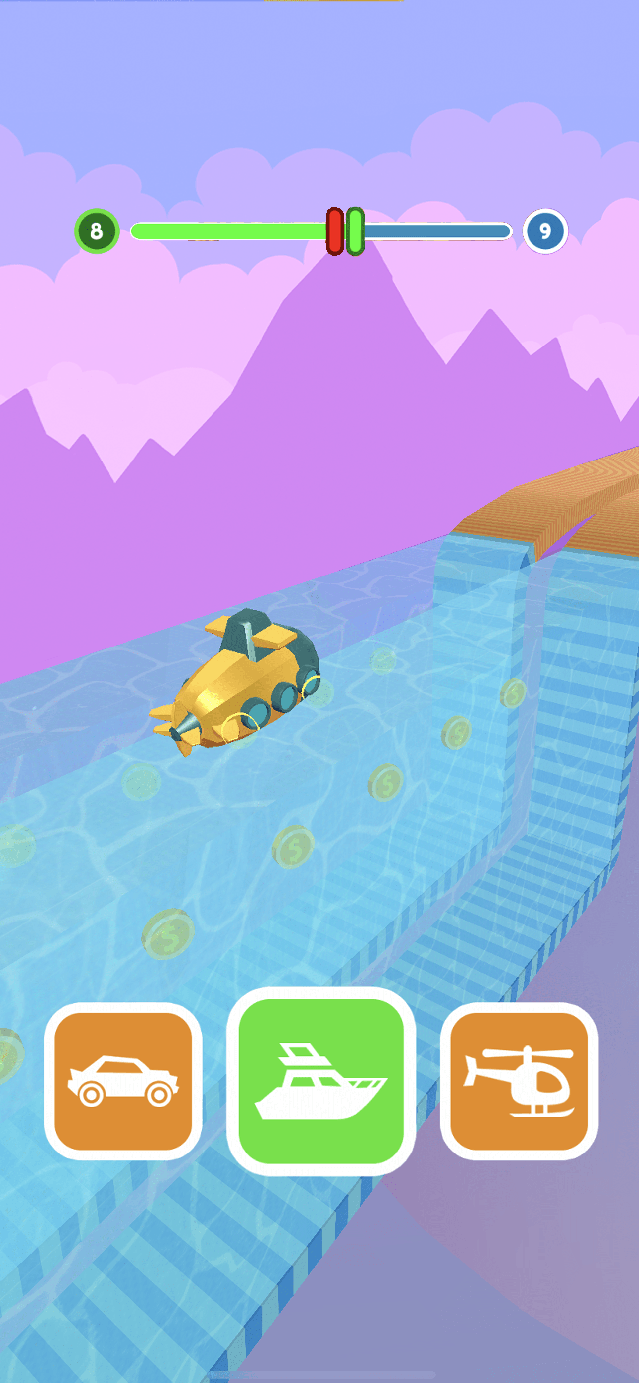 اسکرین شات 4 بازی Shift race: Car racing games
