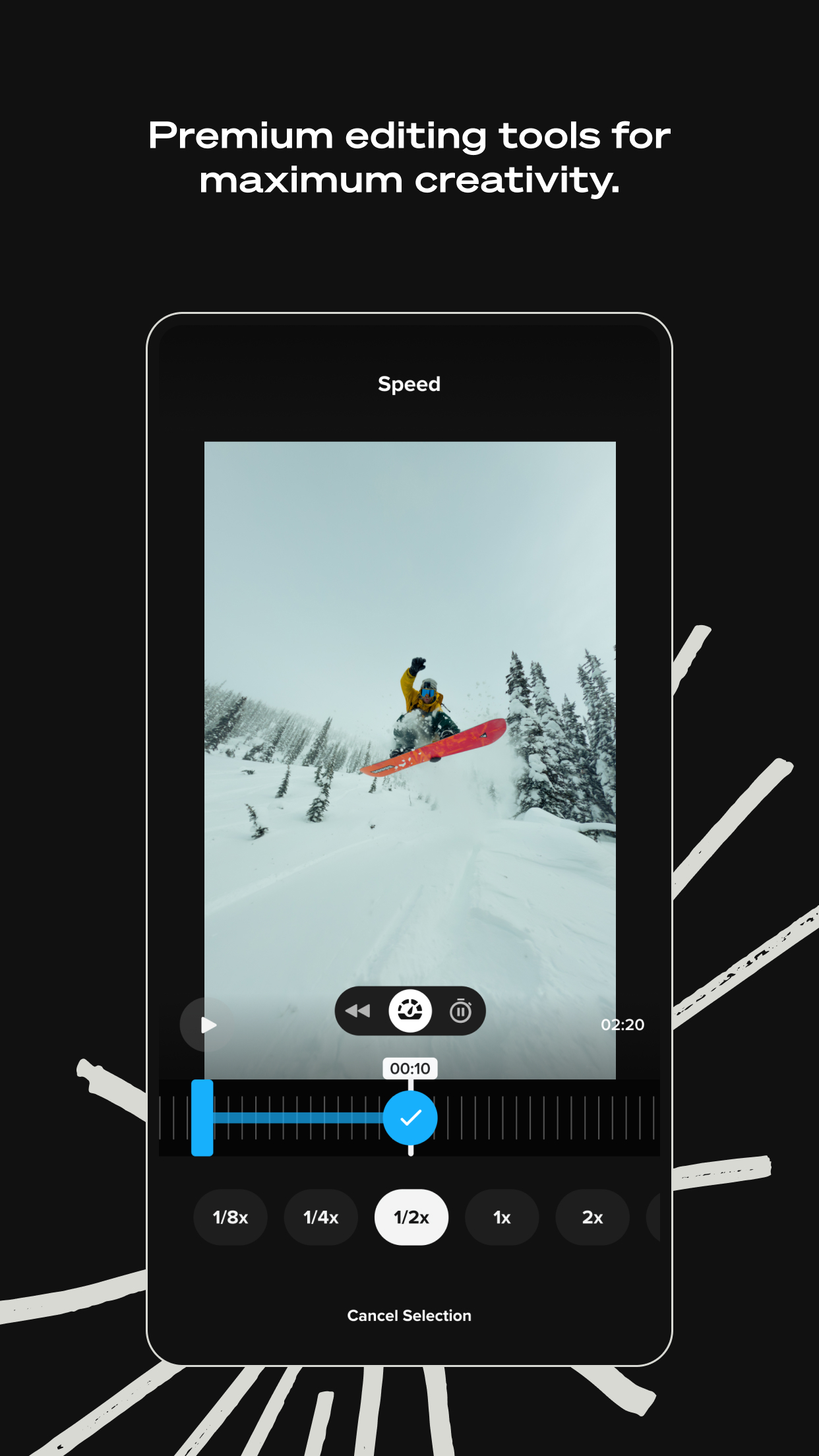 اسکرین شات 4 برنامه GoPro Quik: Video Editor