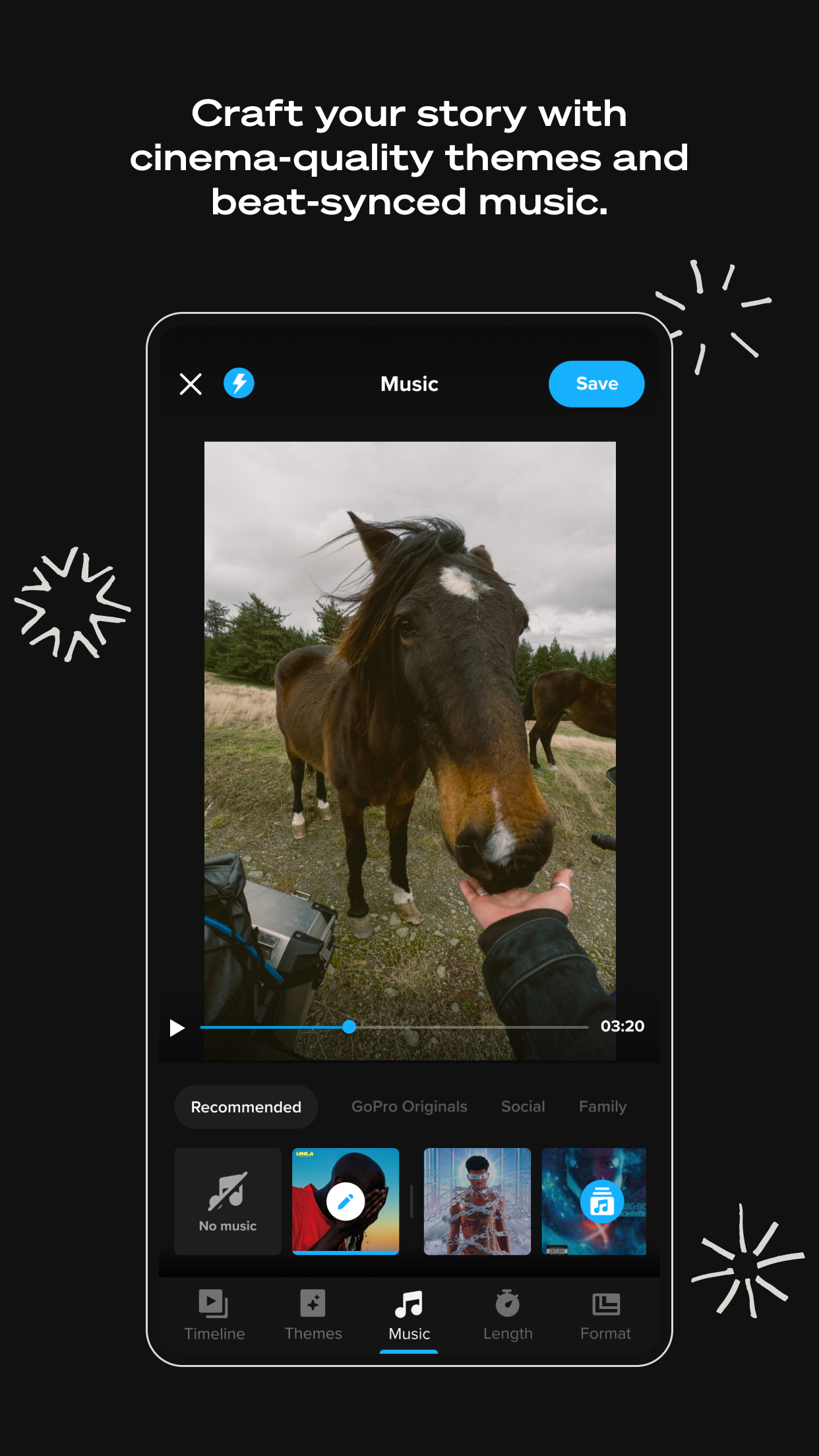 اسکرین شات 5 برنامه GoPro Quik: Video Editor