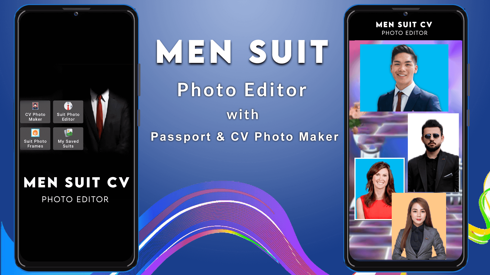 اسکرین شات 1 برنامه Men Suit CV Photo Editor
