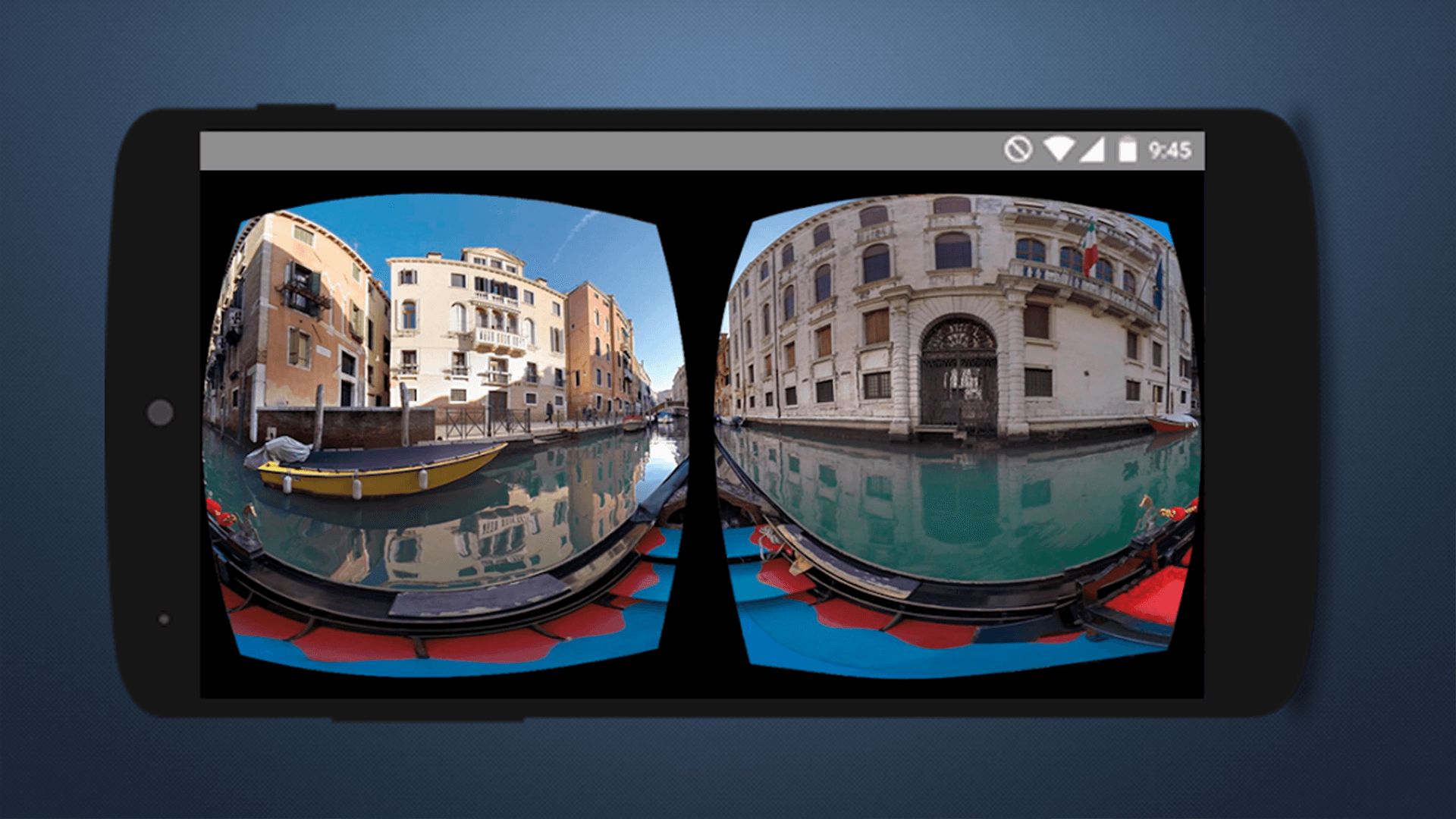 اسکرین شات 1 برنامه 3D VR Video Player HD 360