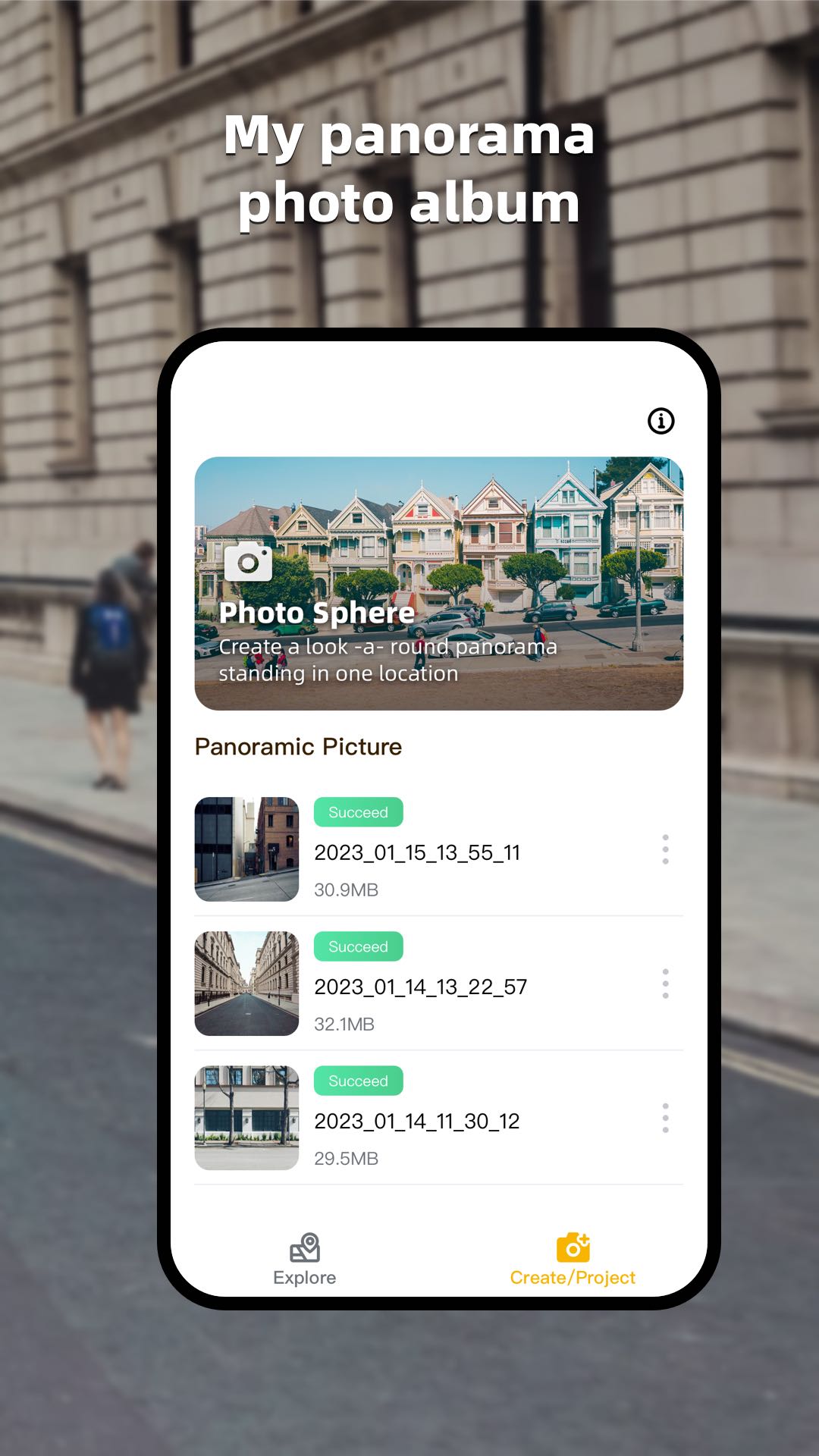 اسکرین شات 4 برنامه Go Street View Photo Sphere