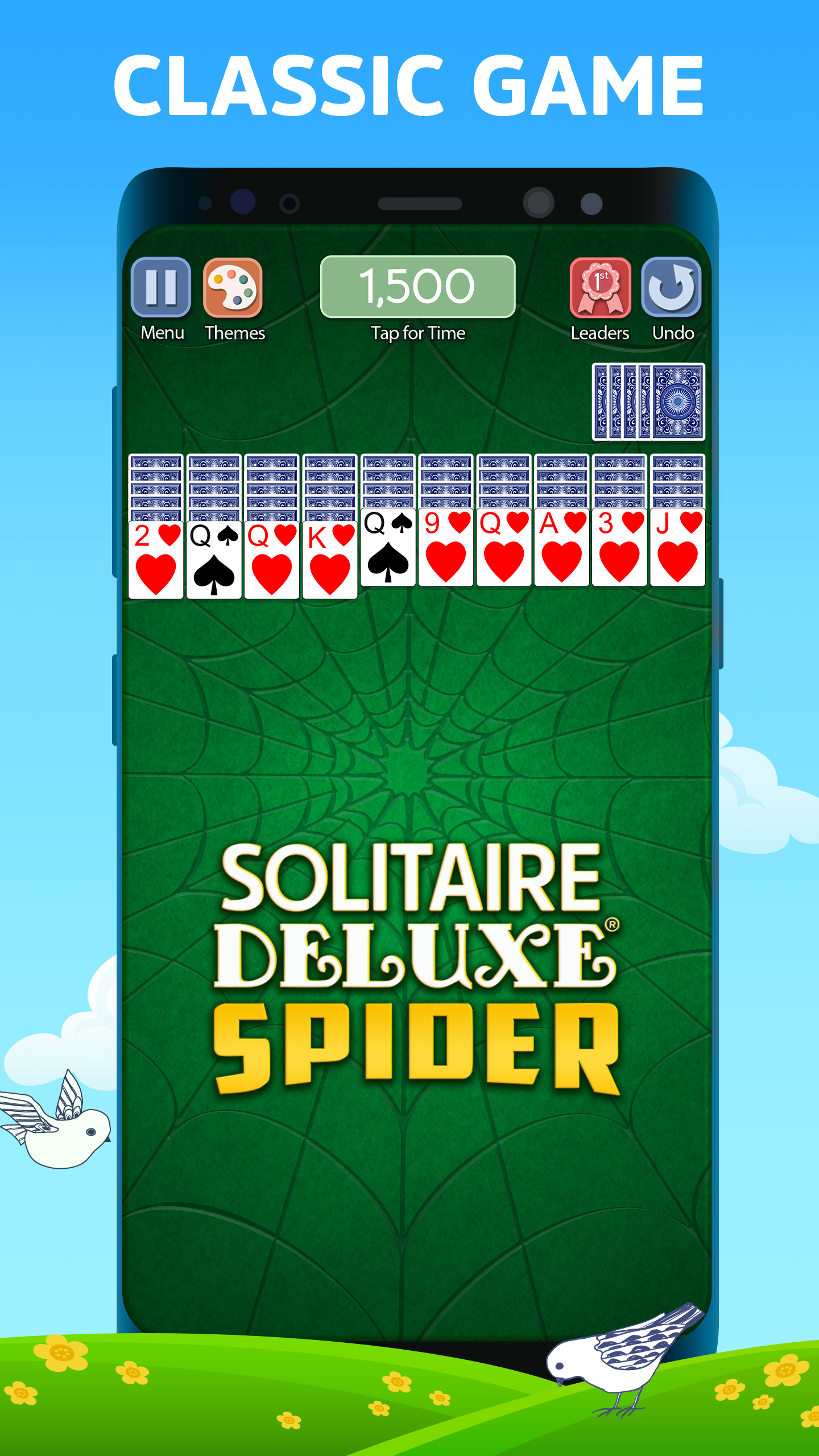 اسکرین شات 1 بازی Spider Solitaire Deluxe® 2