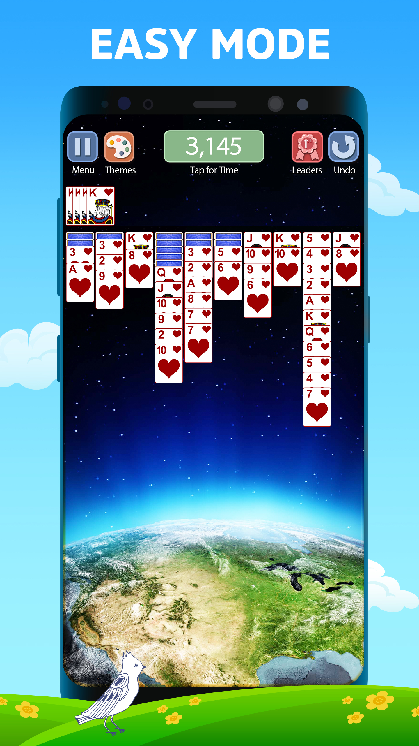 اسکرین شات 3 بازی Spider Solitaire Deluxe® 2