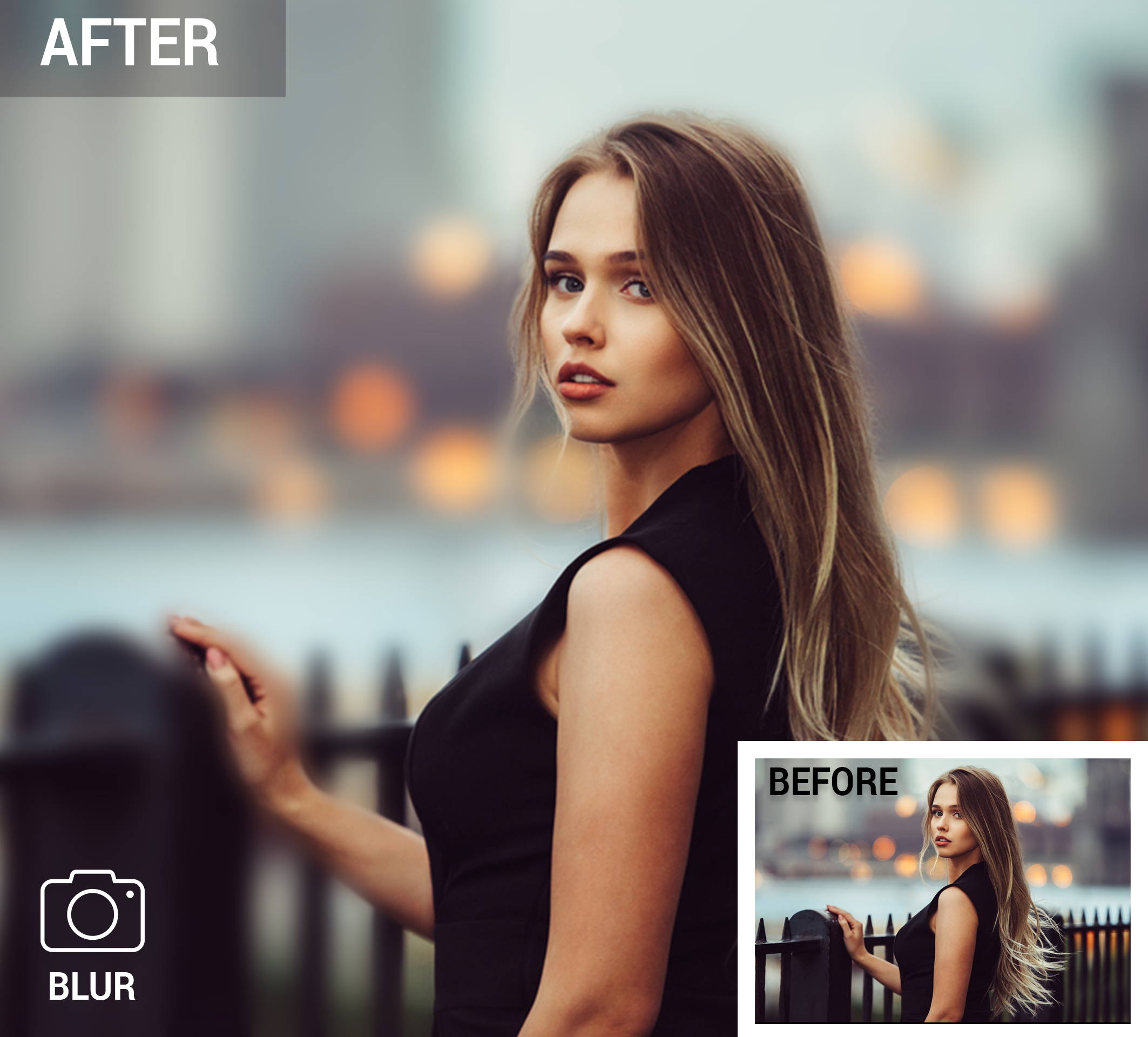 اسکرین شات 2 برنامه Dslr Photo Background Editor