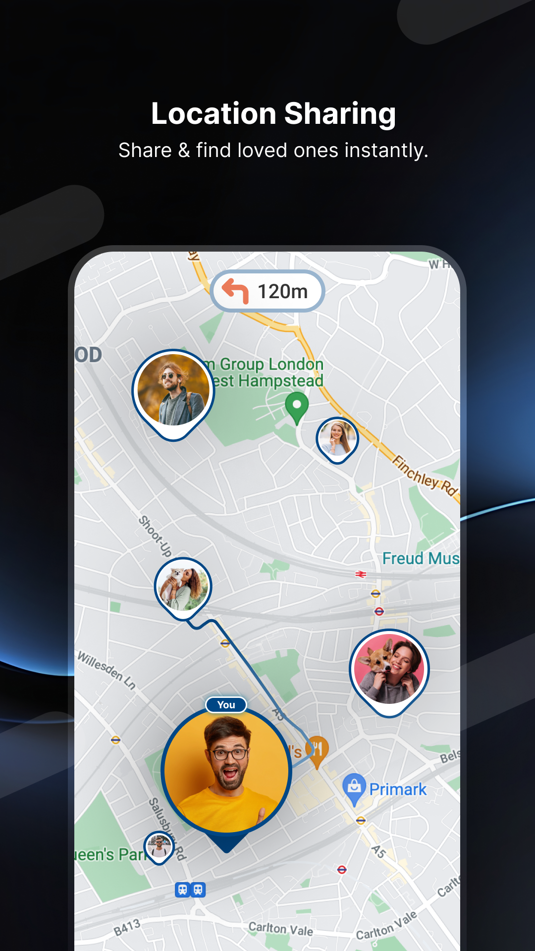 اسکرین شات 6 برنامه Radar GO-X: HUD, GPS, Maps