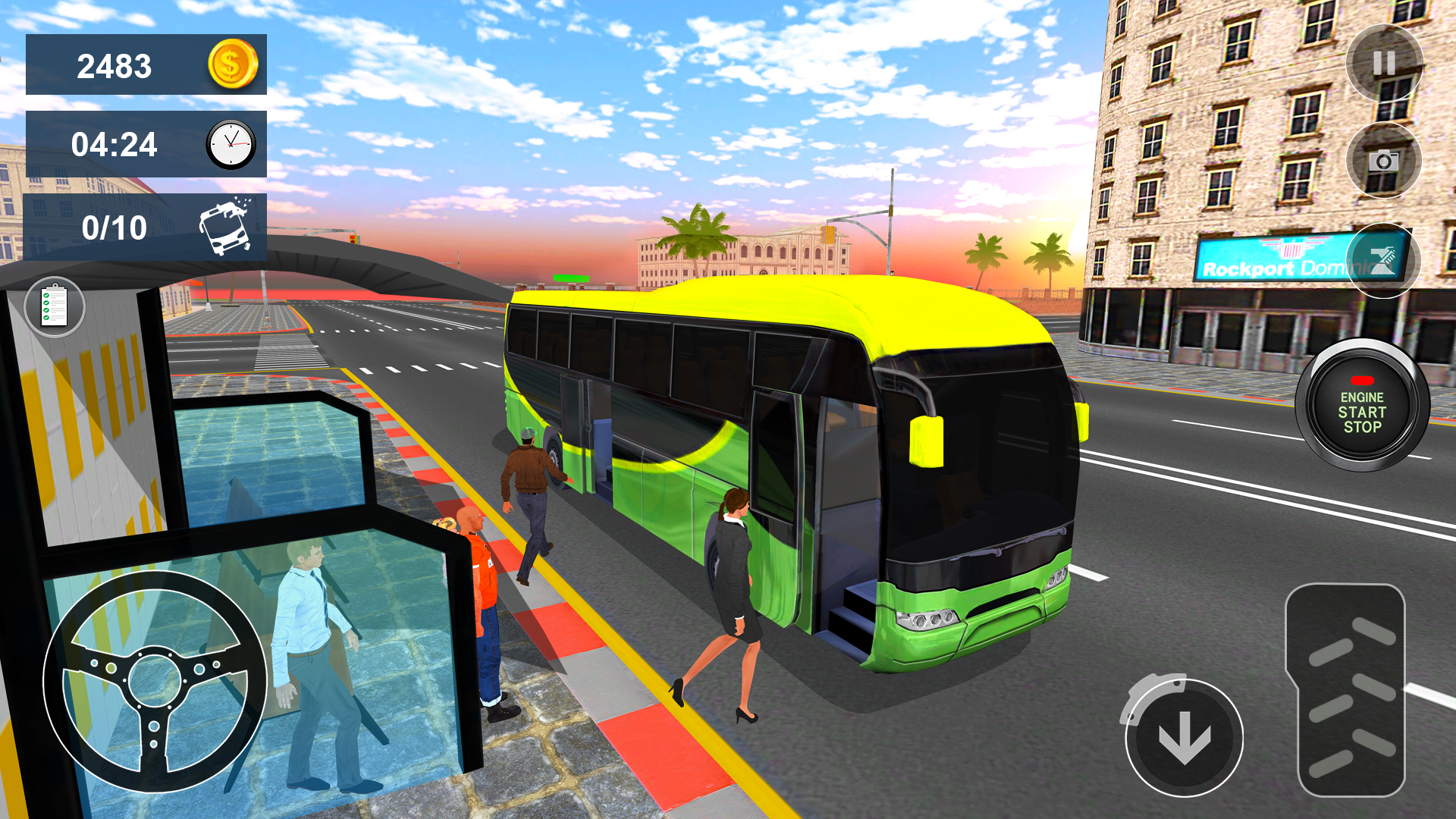 اسکرین شات 4 بازی Bus Simulator - Driving Games