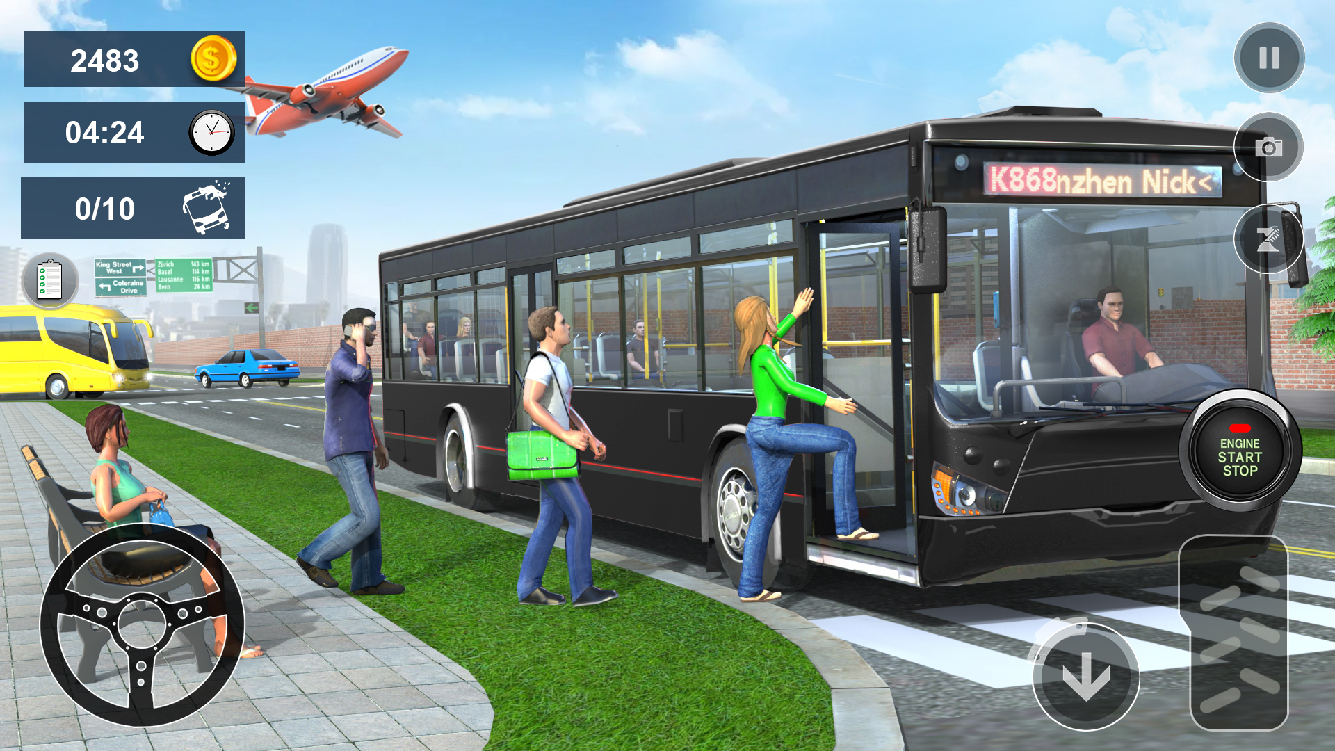 اسکرین شات 1 بازی Bus Simulator - Driving Games