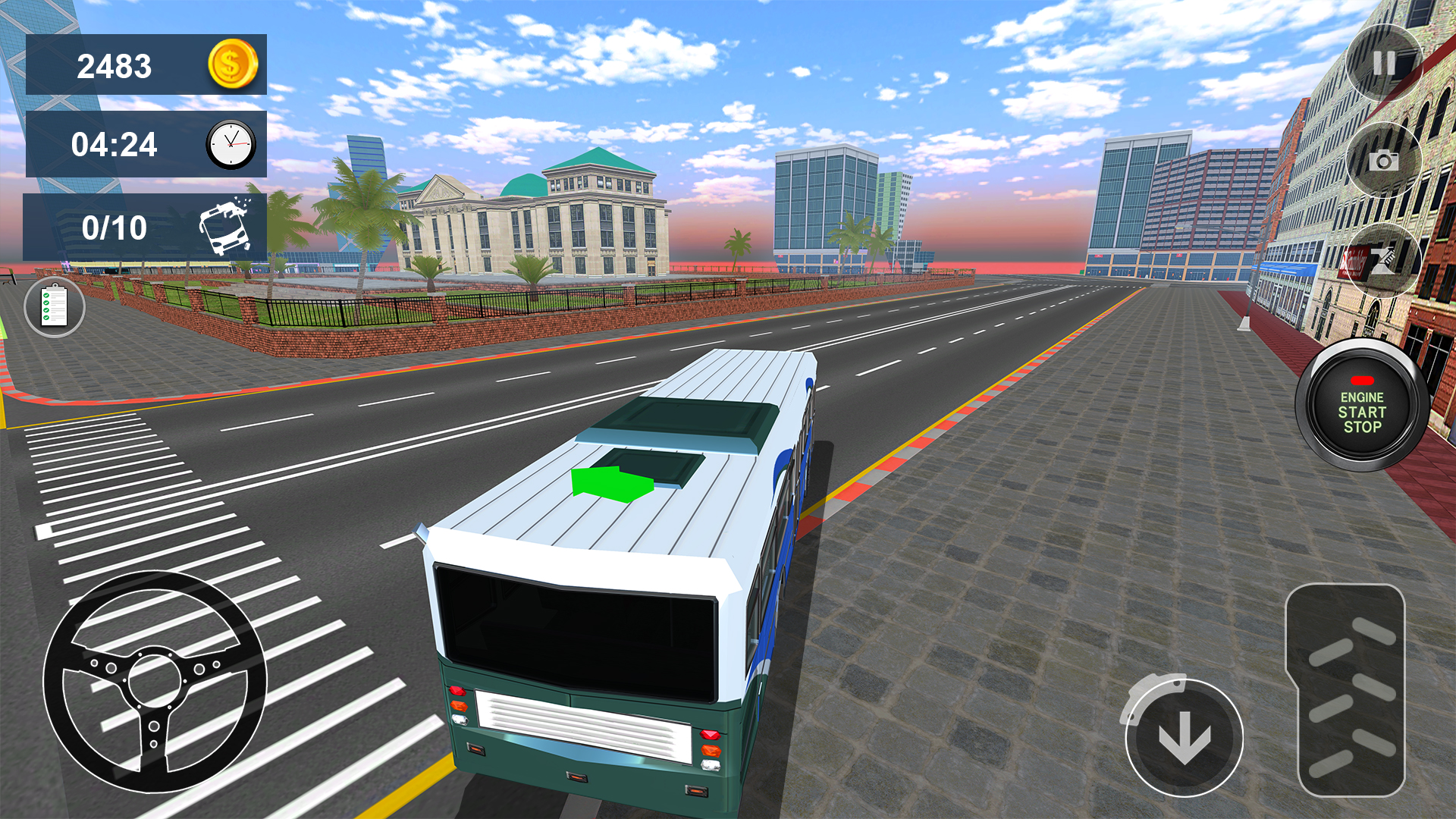 اسکرین شات 3 بازی Bus Simulator - Driving Games