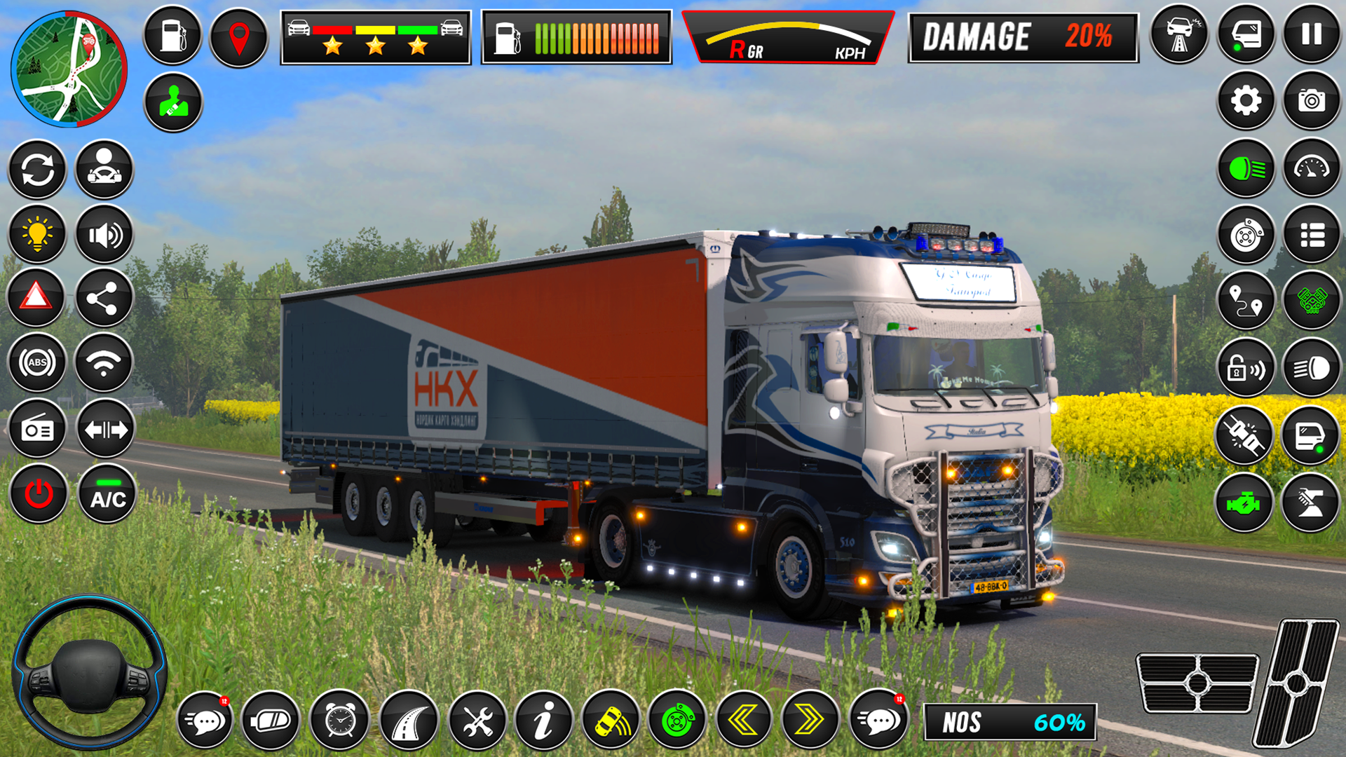 اسکرین شات 5 بازی Cargo Delivery Truck Offroad